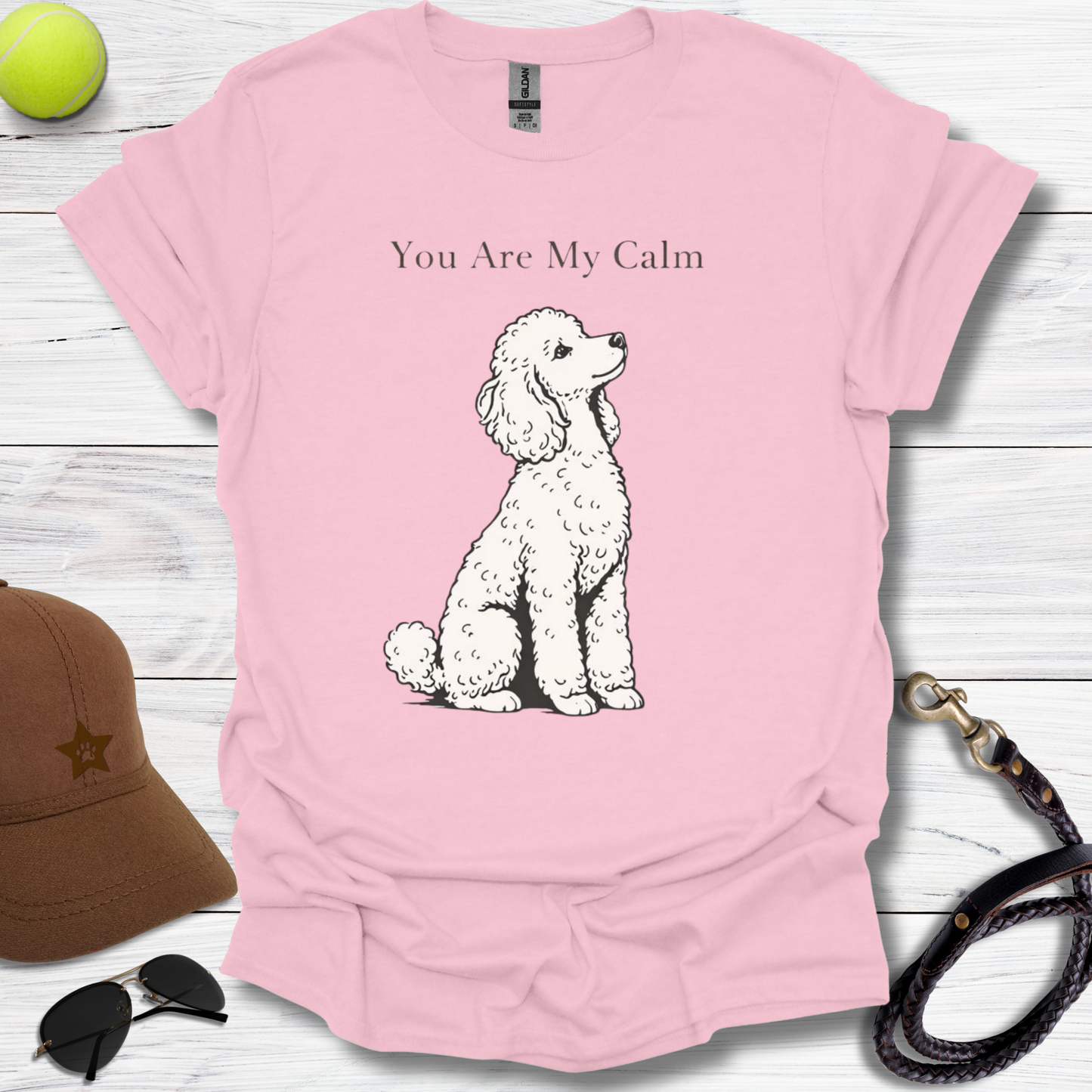 Calming Poodle T-Shirt