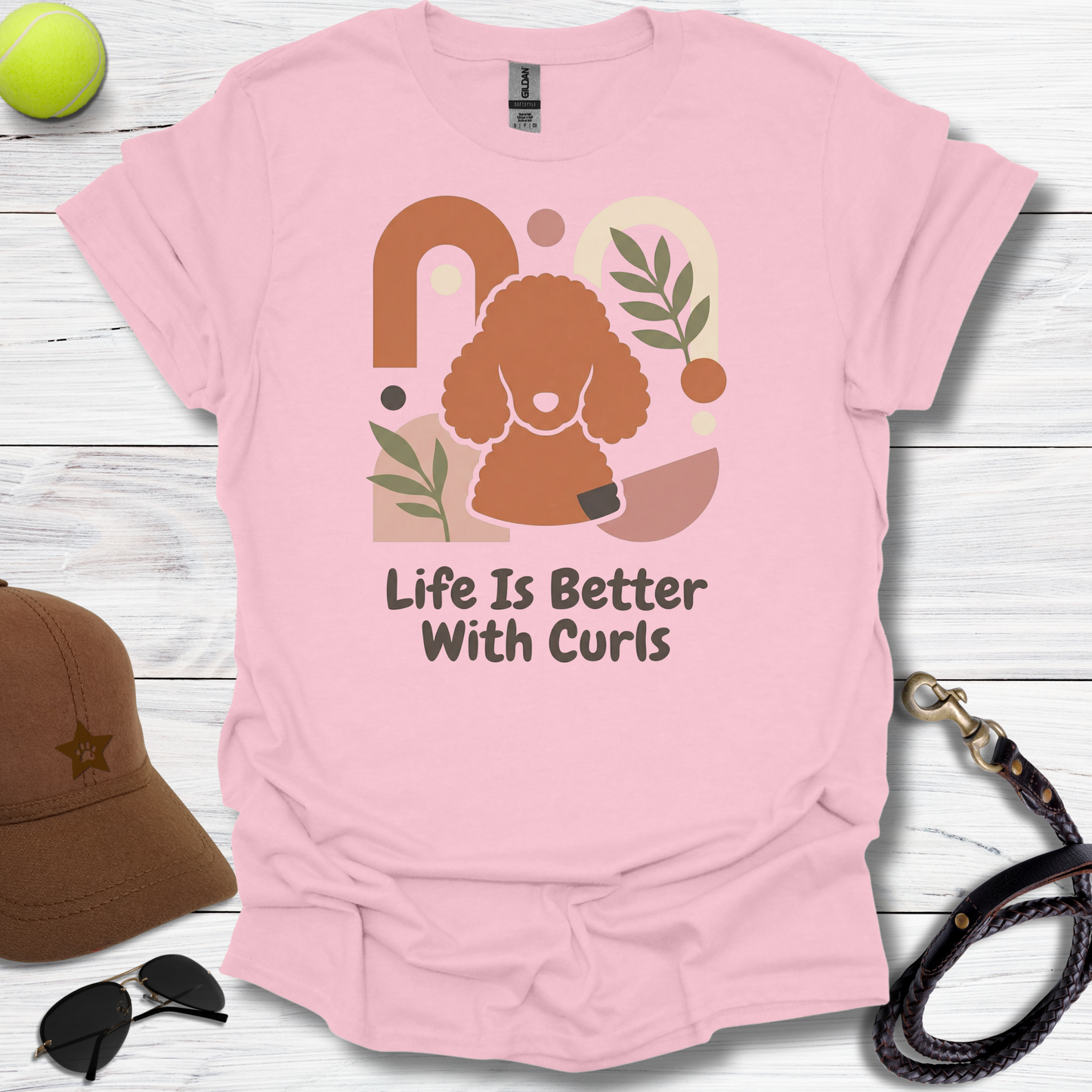 Life Is Better With Poodles T-Shirt