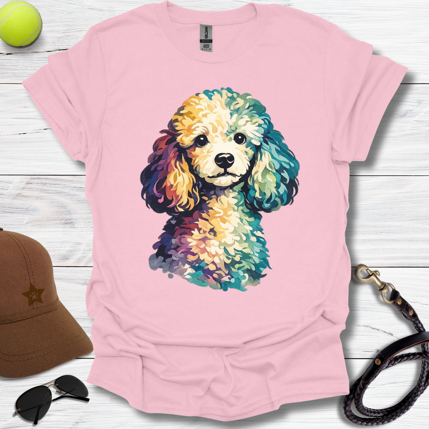 Poodle OF Painterly T-Shirt