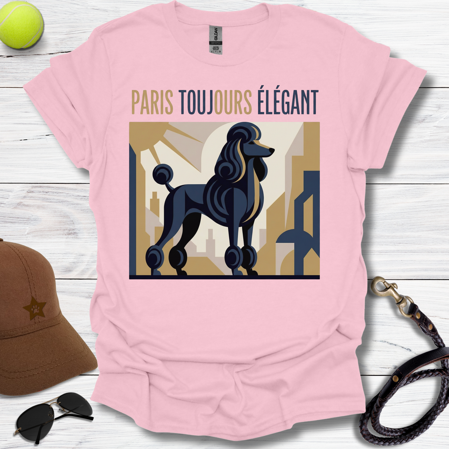 Poodle Paris Toujours T-Shirt
