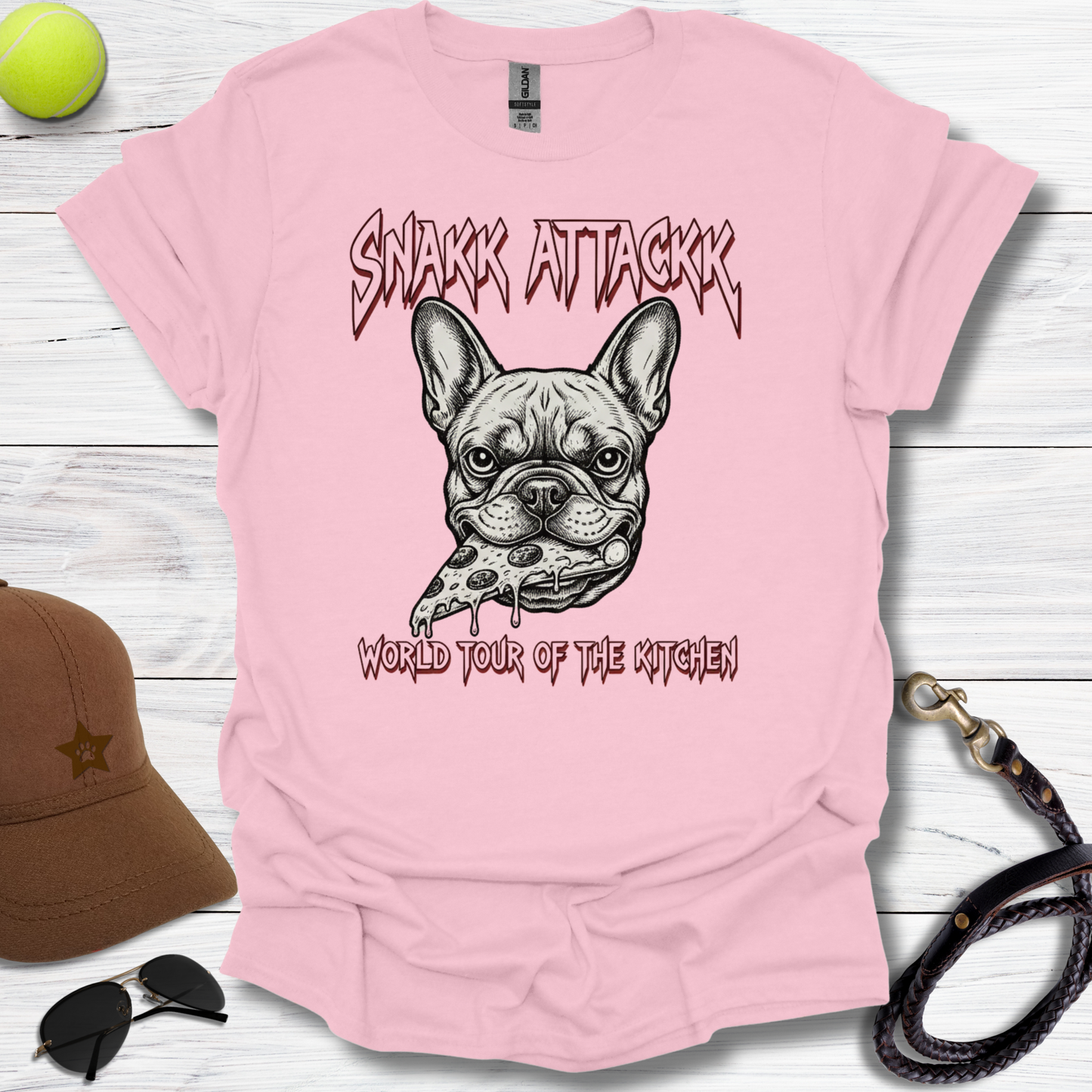 Frenchie Snakk Attackk T-Shirt