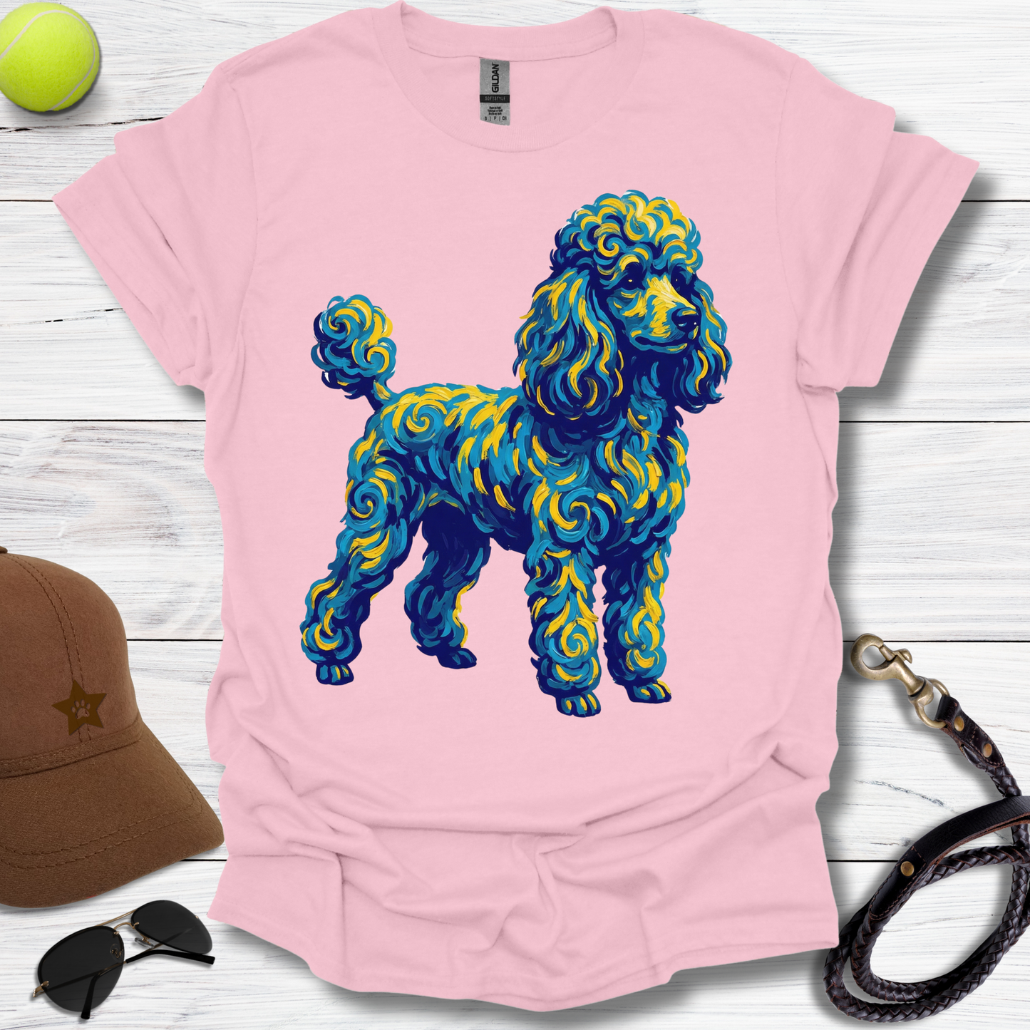 Starry Poodle T-Shirt