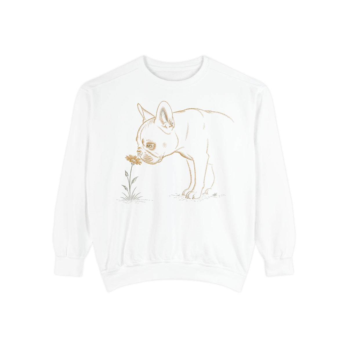 Frenchie Flower Sweatshirt
