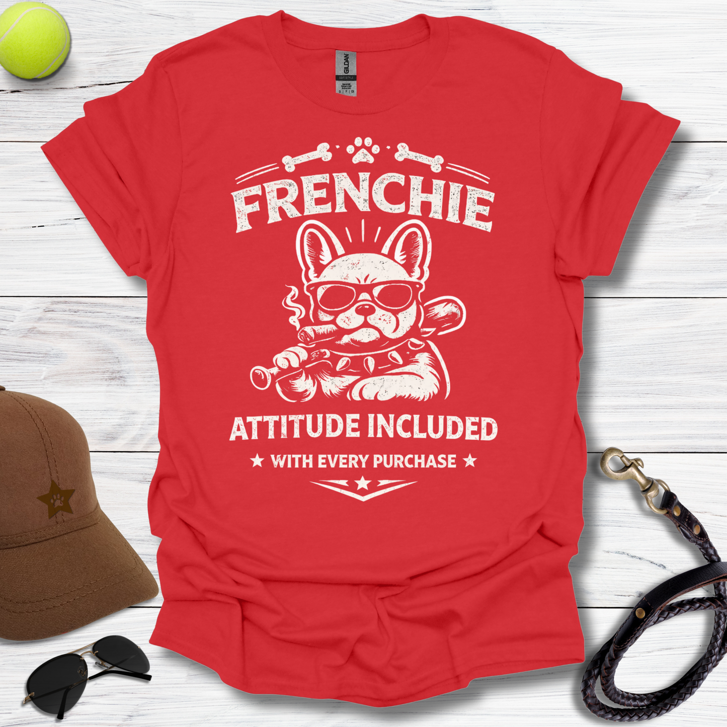 Frenchie Attitude T-Shirt