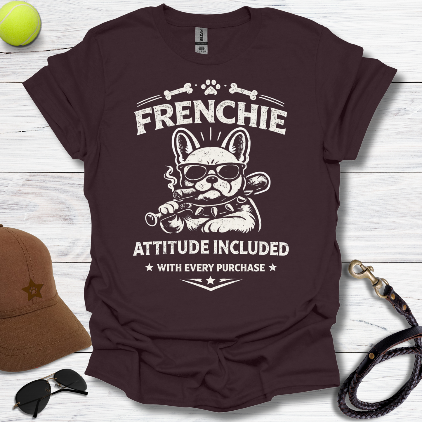 Frenchie Attitude T-Shirt