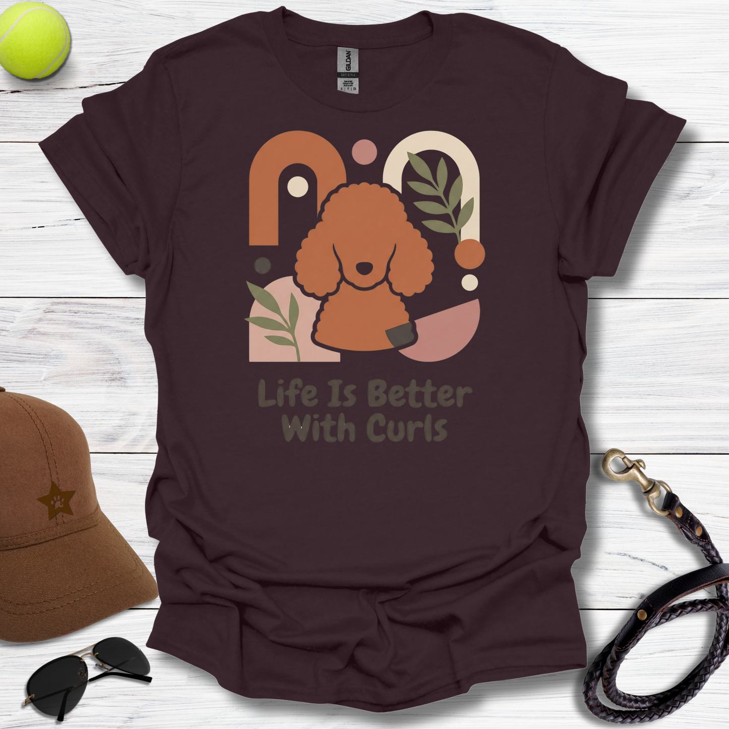 Life Is Better With Poodles T-Shirt