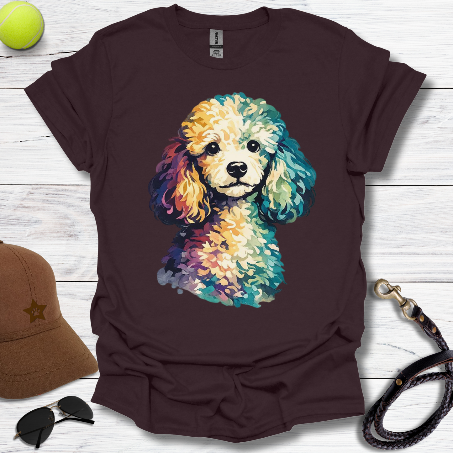 Poodle OF Painterly T-Shirt