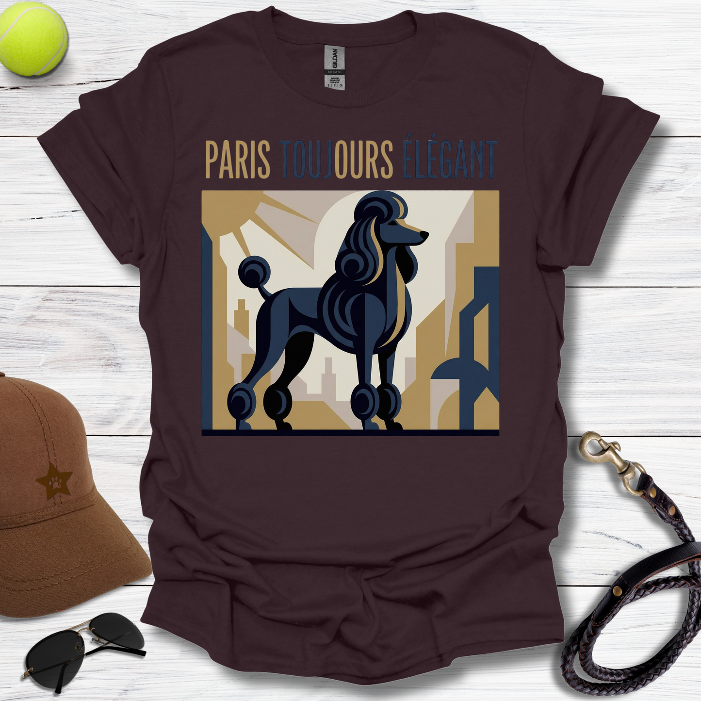 Poodle Paris Toujours T-Shirt