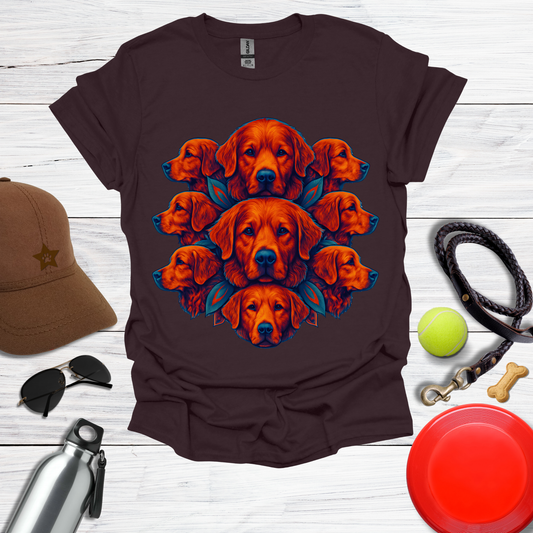Radiant Red Dogs T-Shirt