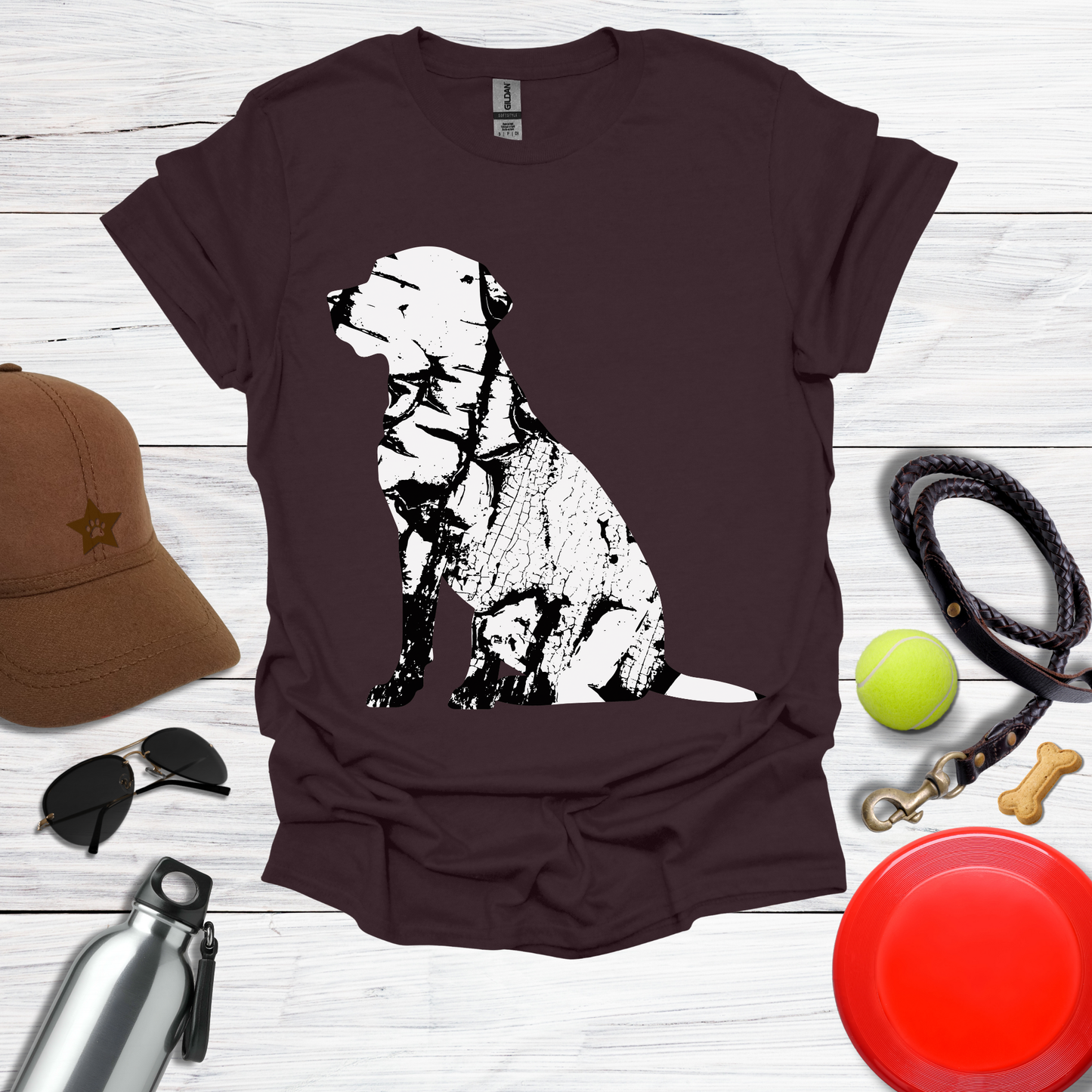 Vintage Winter Lab T-Shirt e