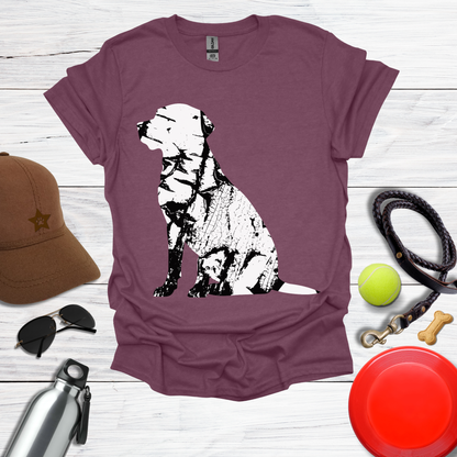 Vintage Winter Lab T-Shirt e