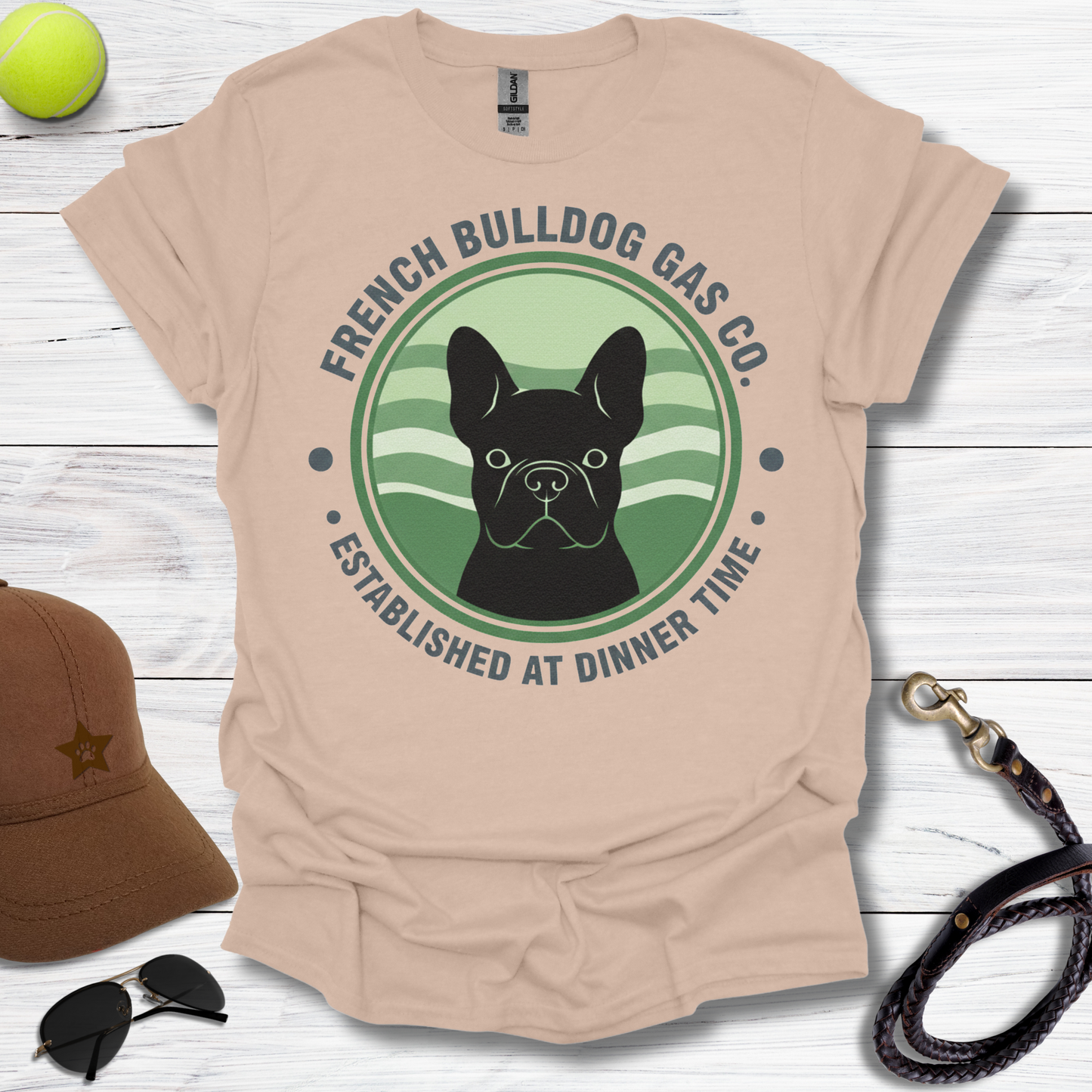 Frenchie Gas Co T-Shirt