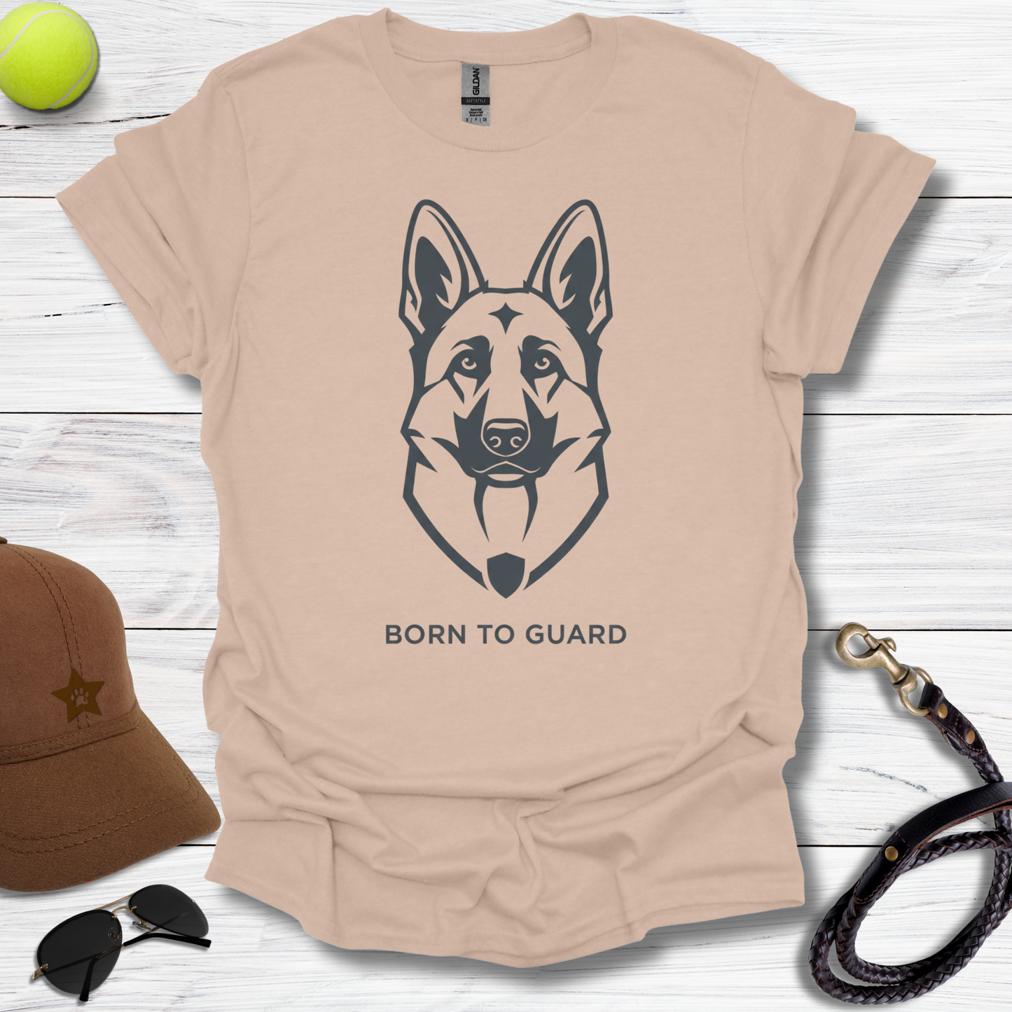 GSD Born To Guard T-Shirt