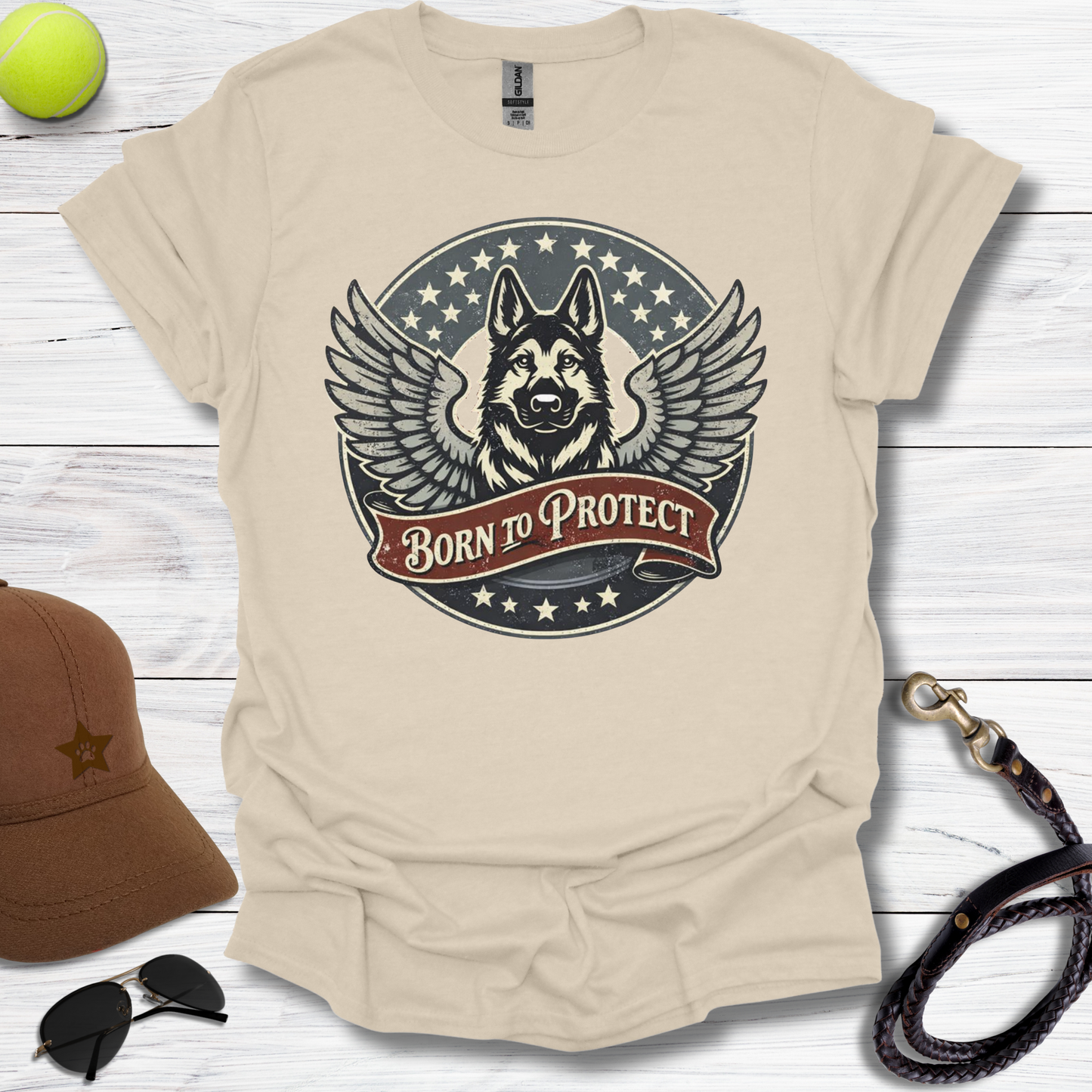 GSD Born to Protect T-Shirt