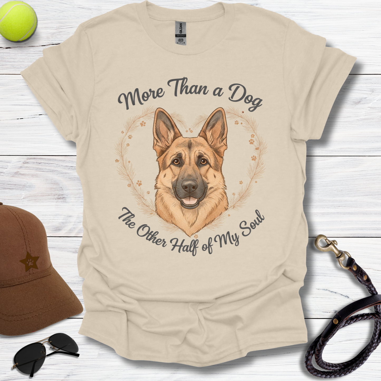 GSD More Than a Dog T-Shirt
