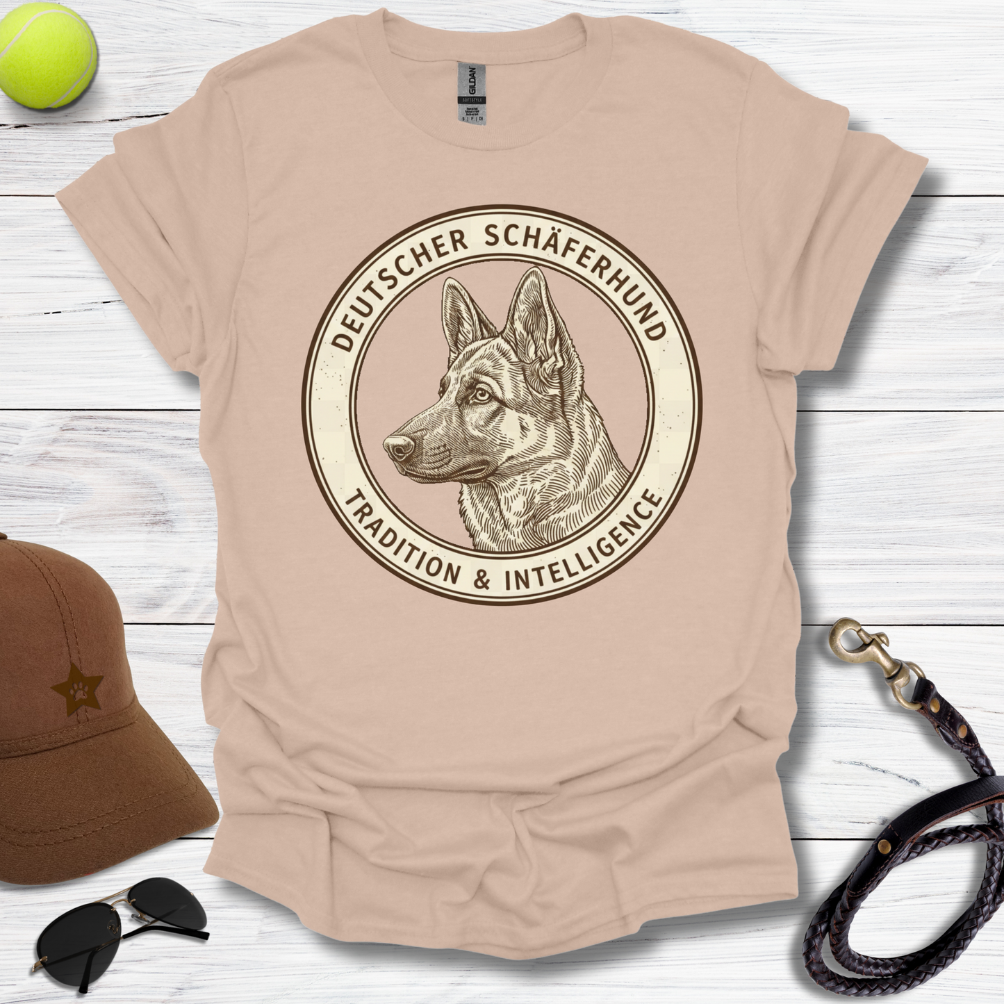 GSD Tradition & Intelligence T-Shirt