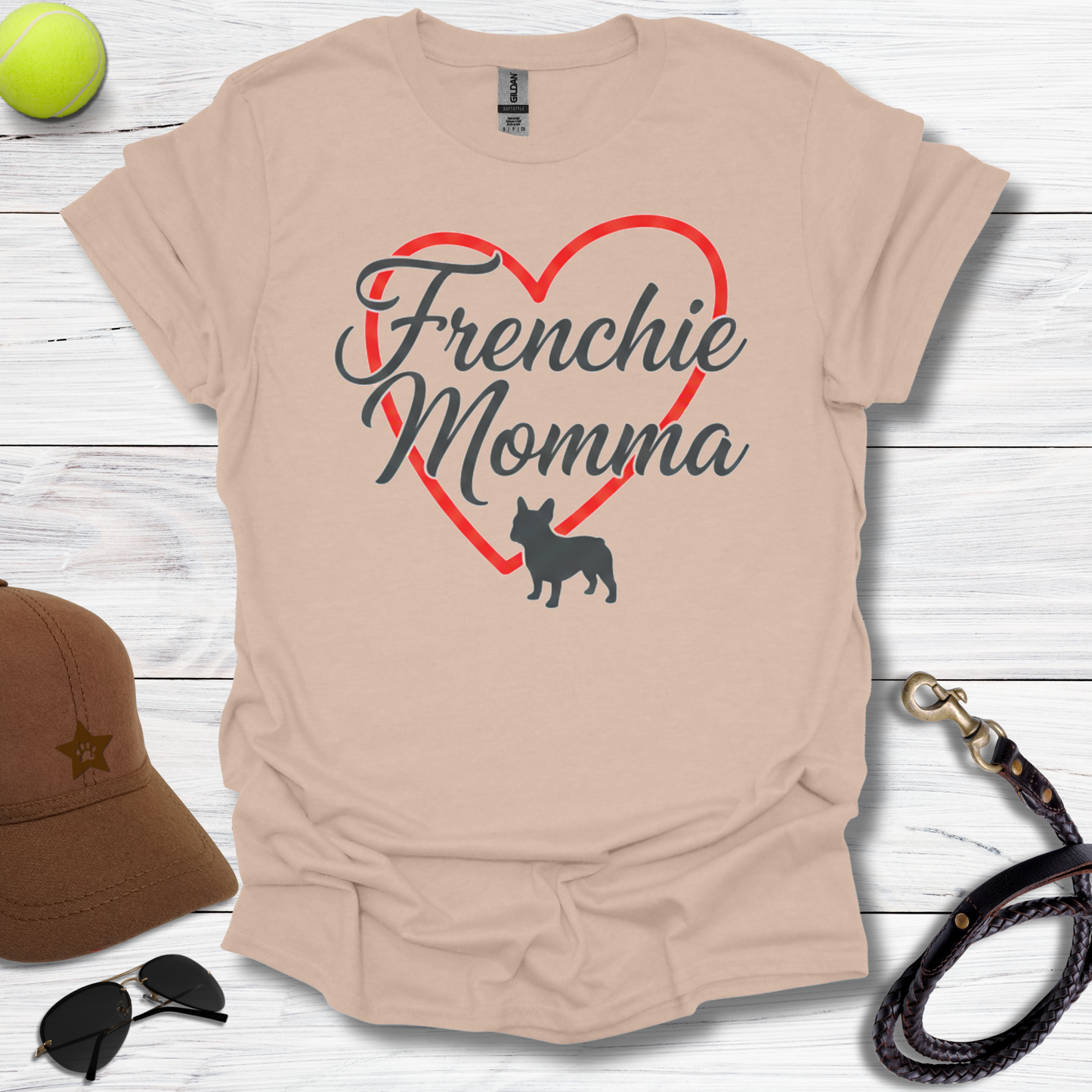 My Frenchie Momma T-Shirt