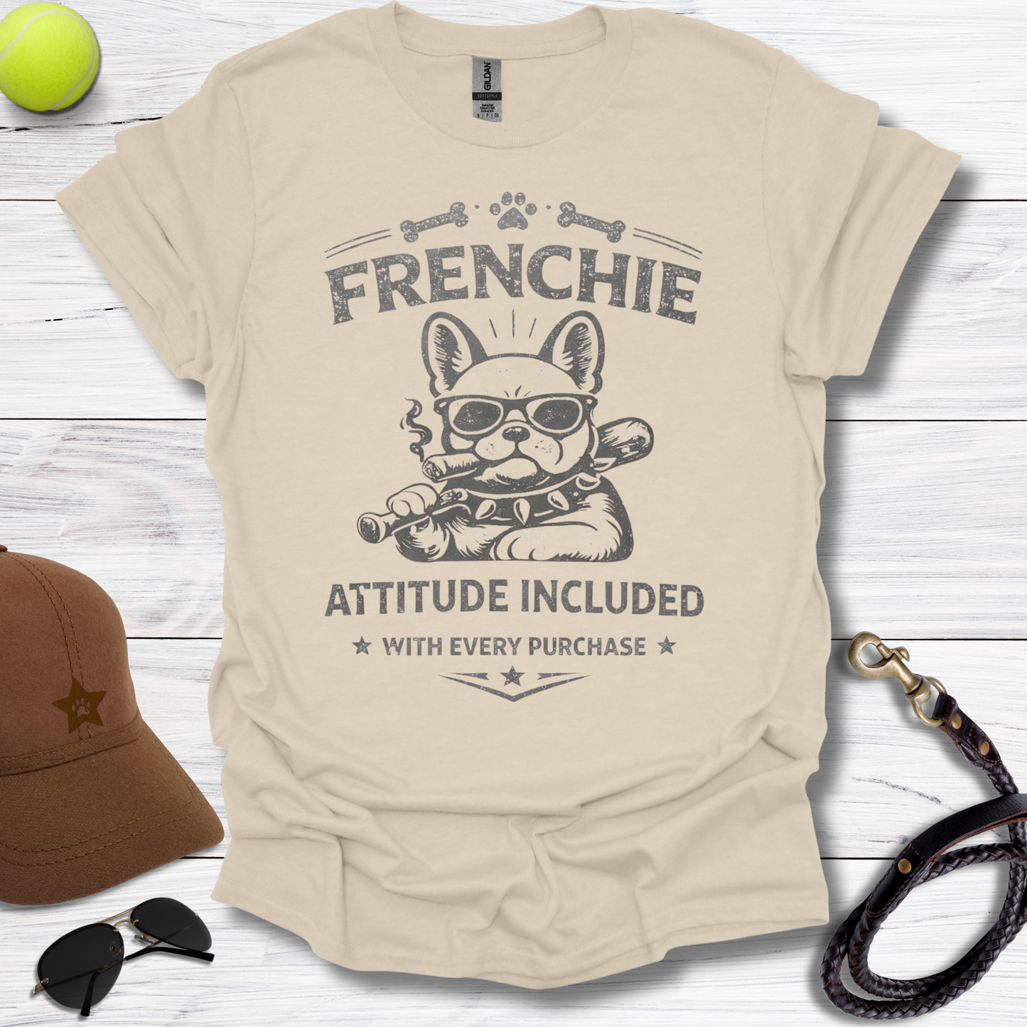 Frenchie Attitude T-Shirt