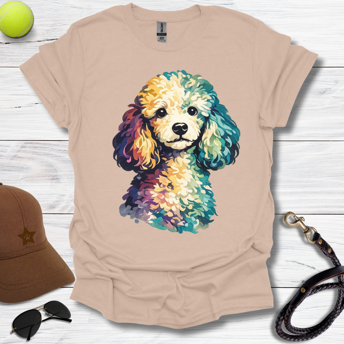 Poodle OF Painterly T-Shirt