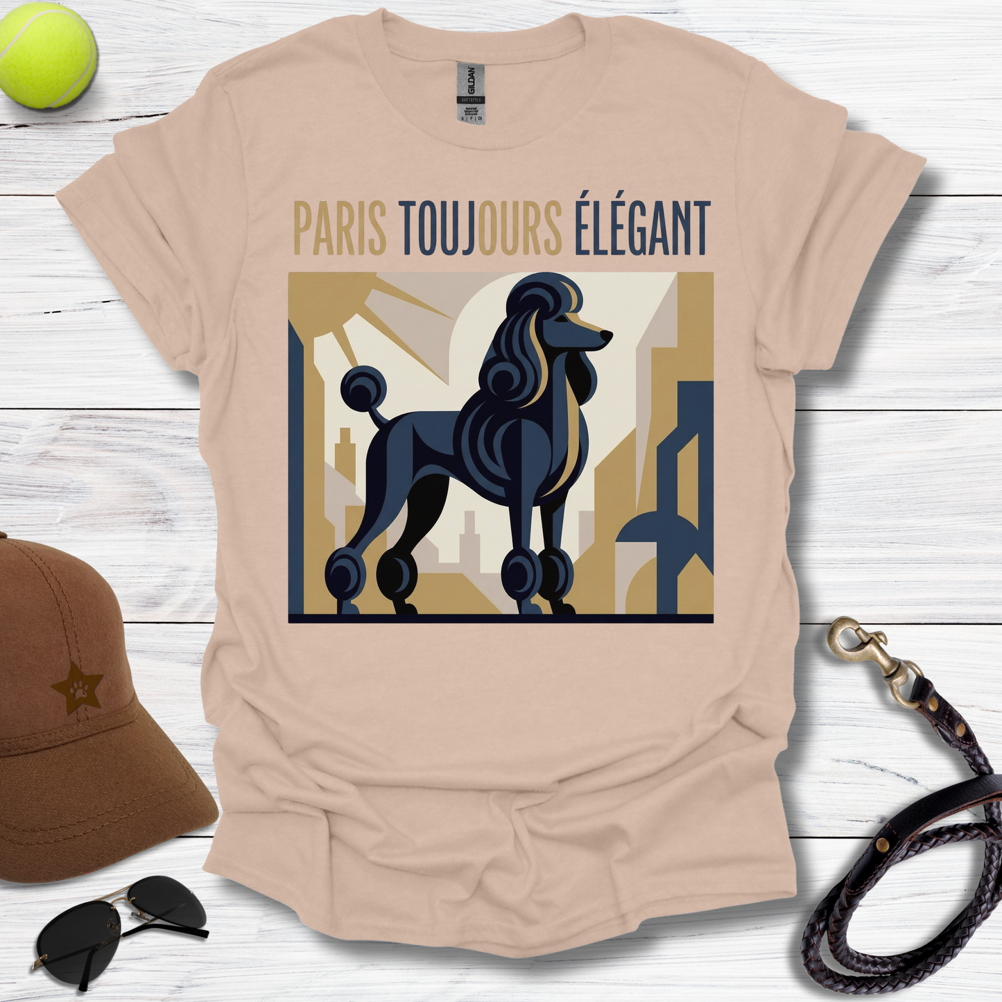 Poodle Paris Toujours T-Shirt