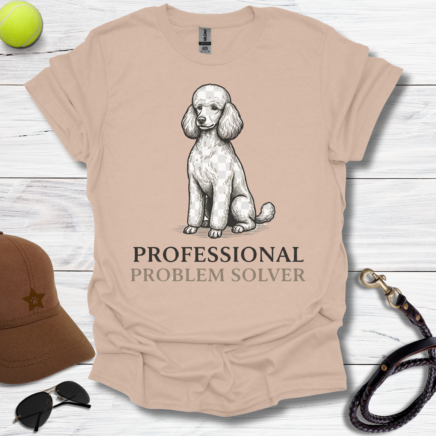 Poodle Problem Solver T-Shirt