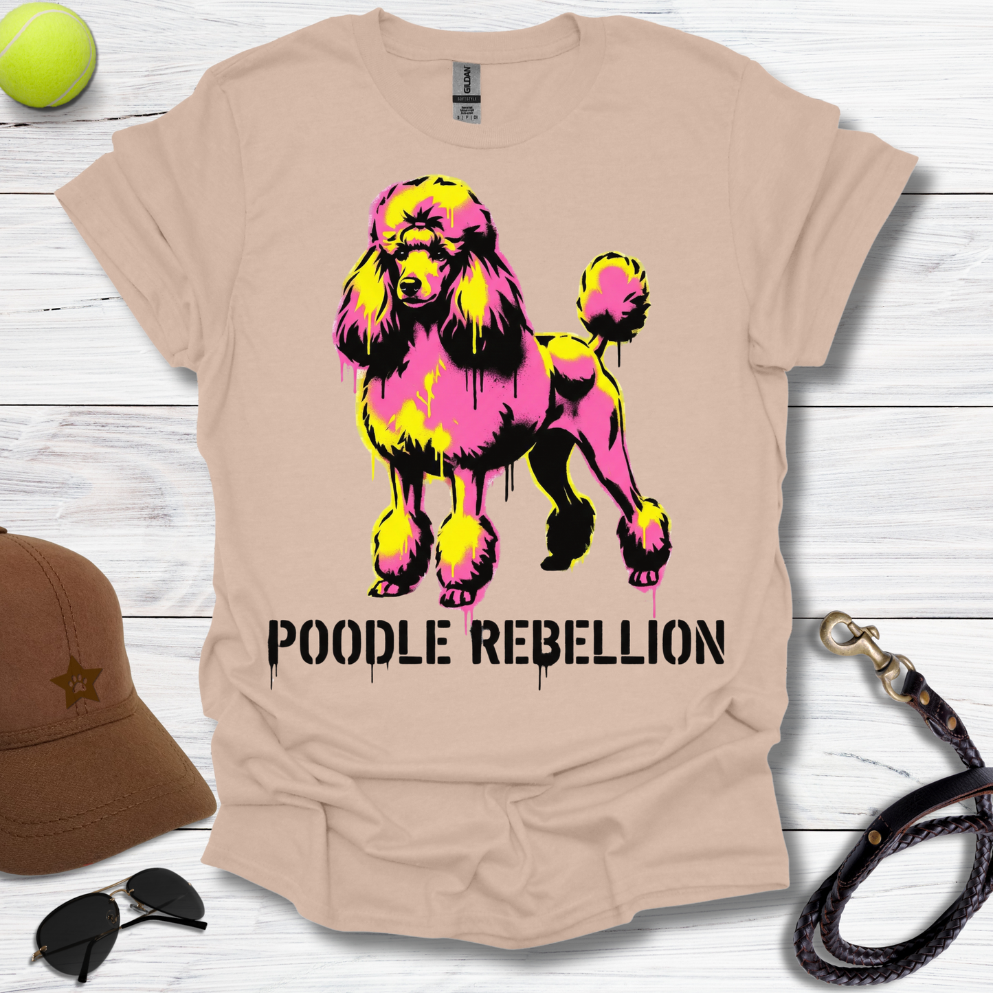 Poodle Rebellion T-Shirt