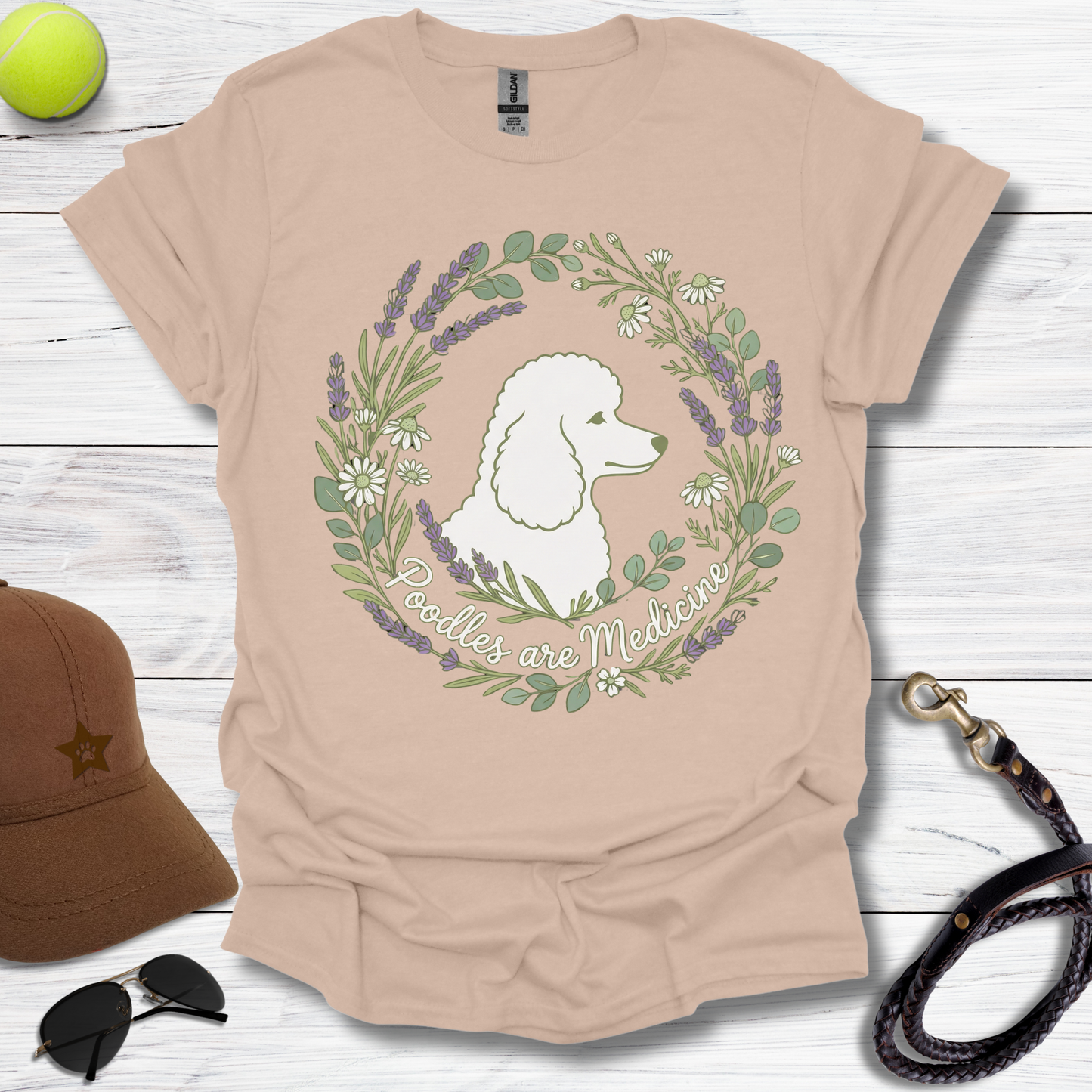 Poodles are Medicine T-Shirt