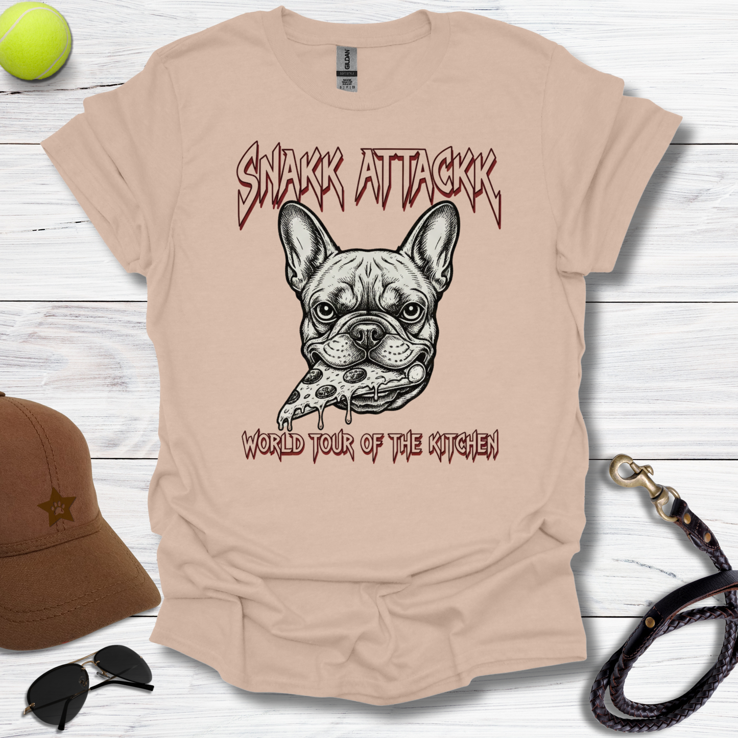 Frenchie Snakk Attackk T-Shirt