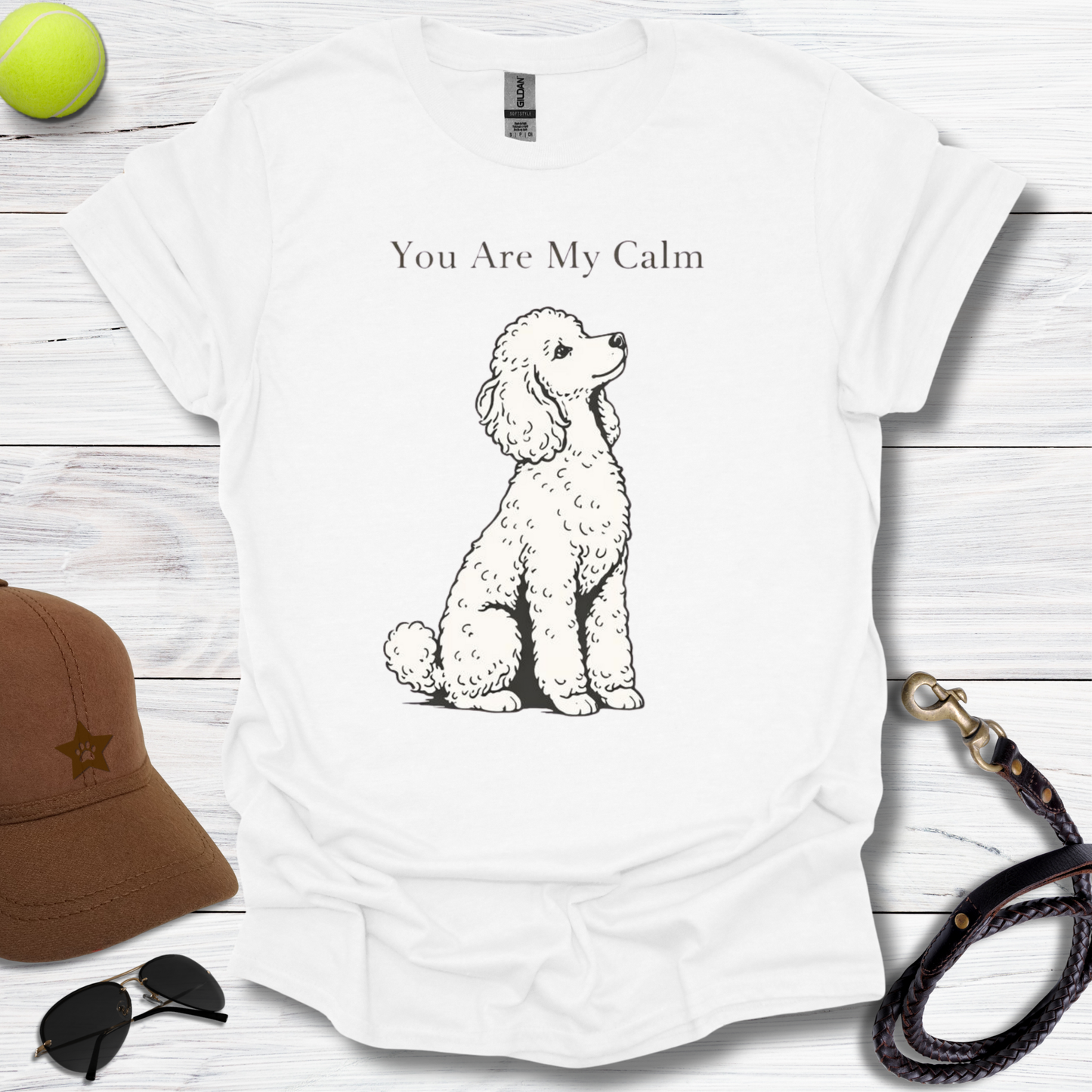 Calming Poodle T-Shirt
