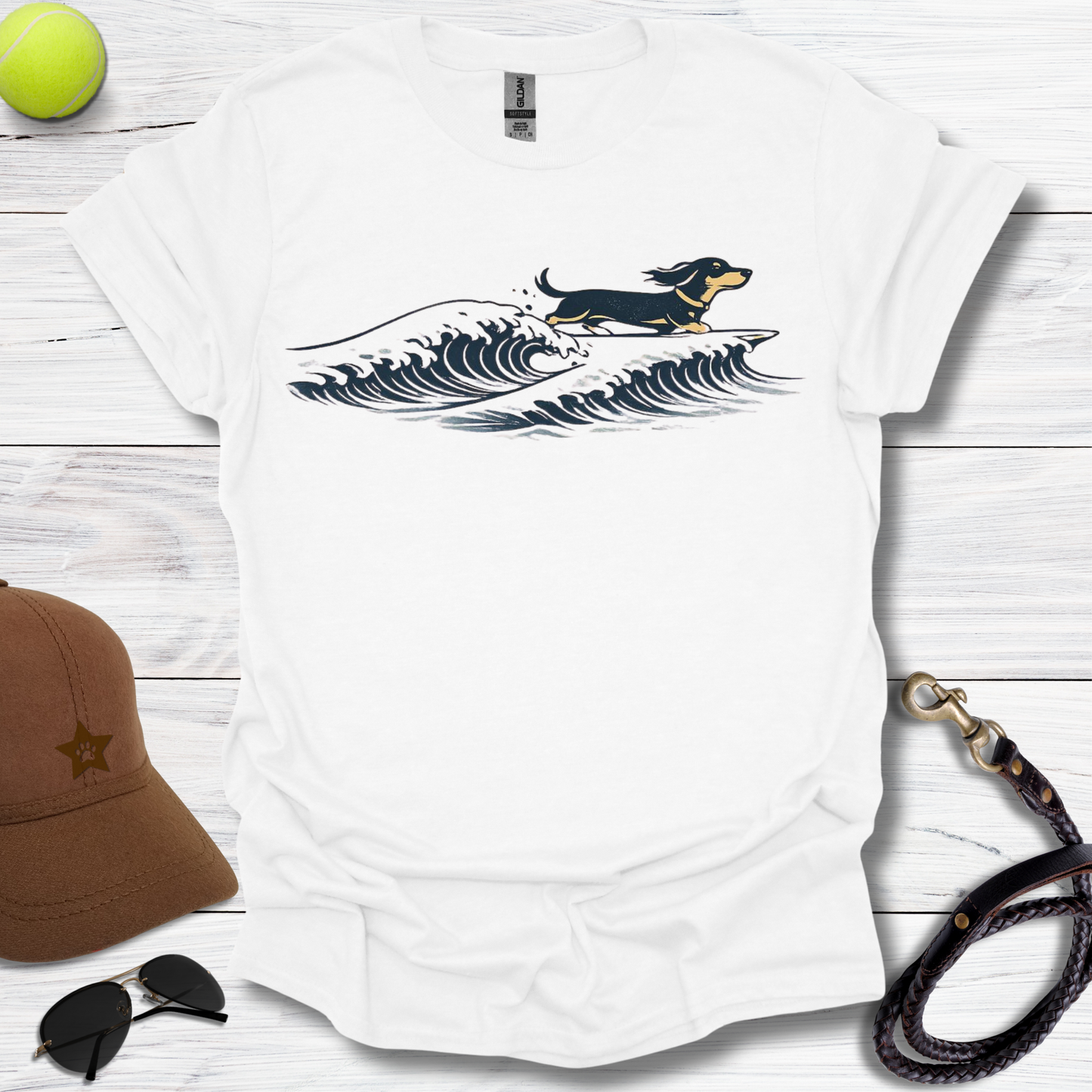 Dachshund Wave Chaser T-Shirt
