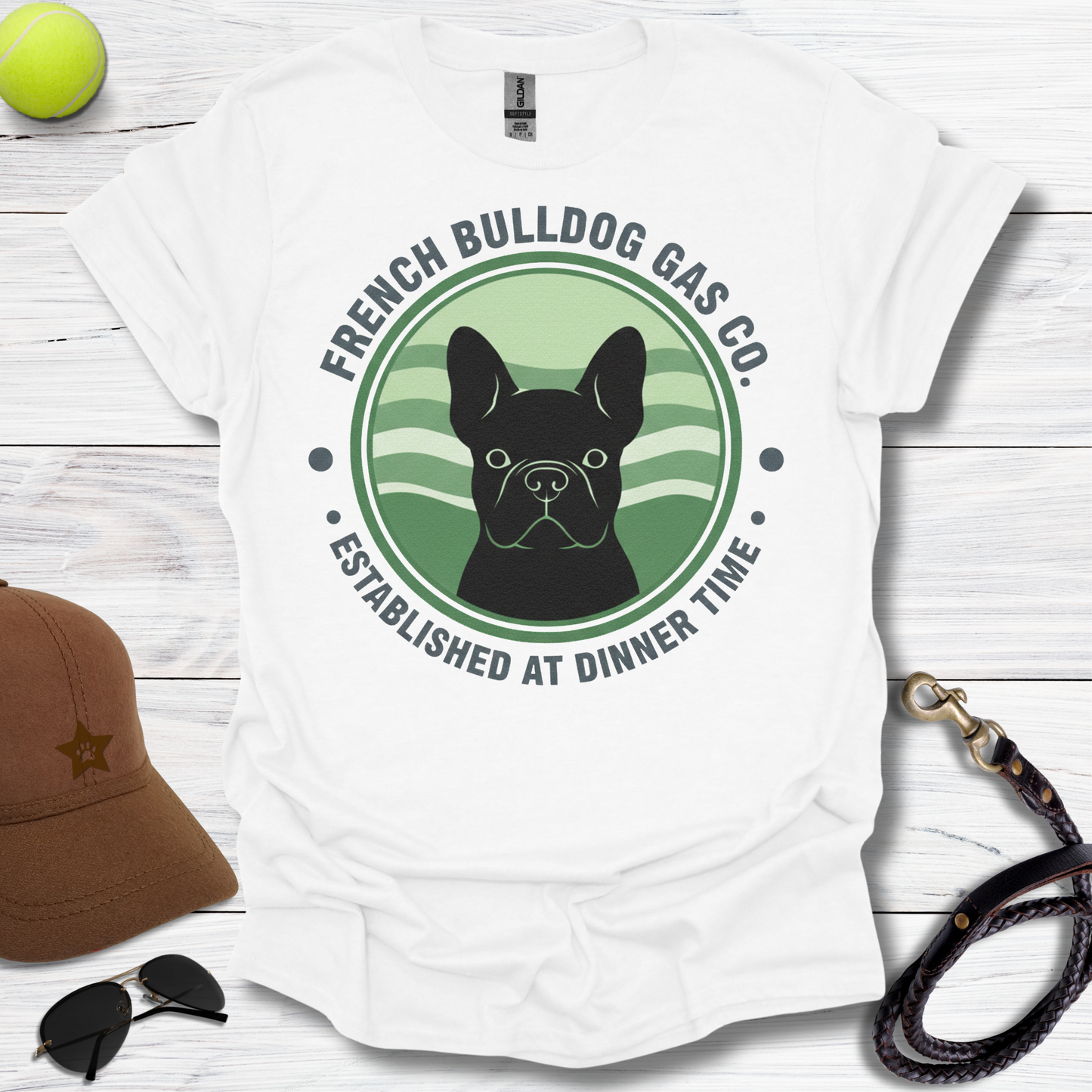 Frenchie Gas Co T-Shirt