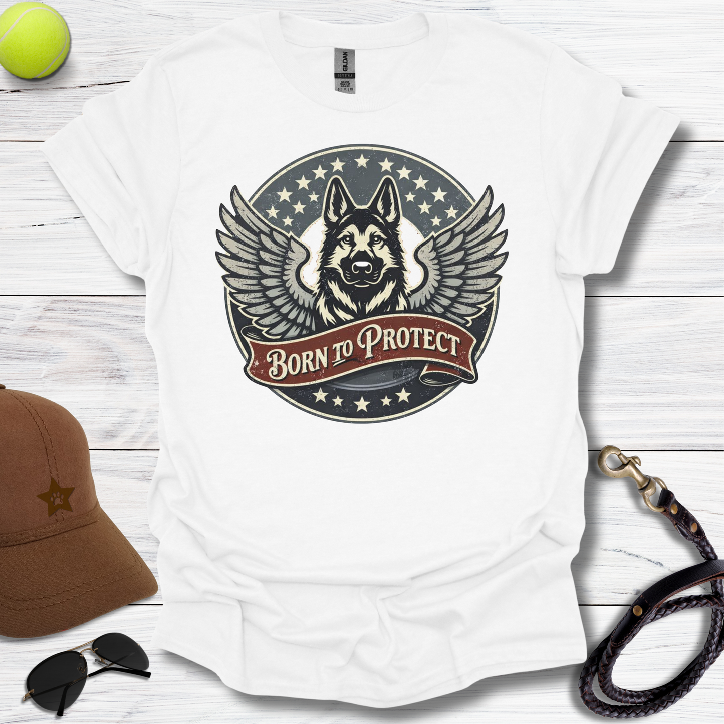 GSD Born to Protect T-Shirt