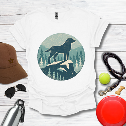 Labrador Mountain Winter Adventure T-Shirt