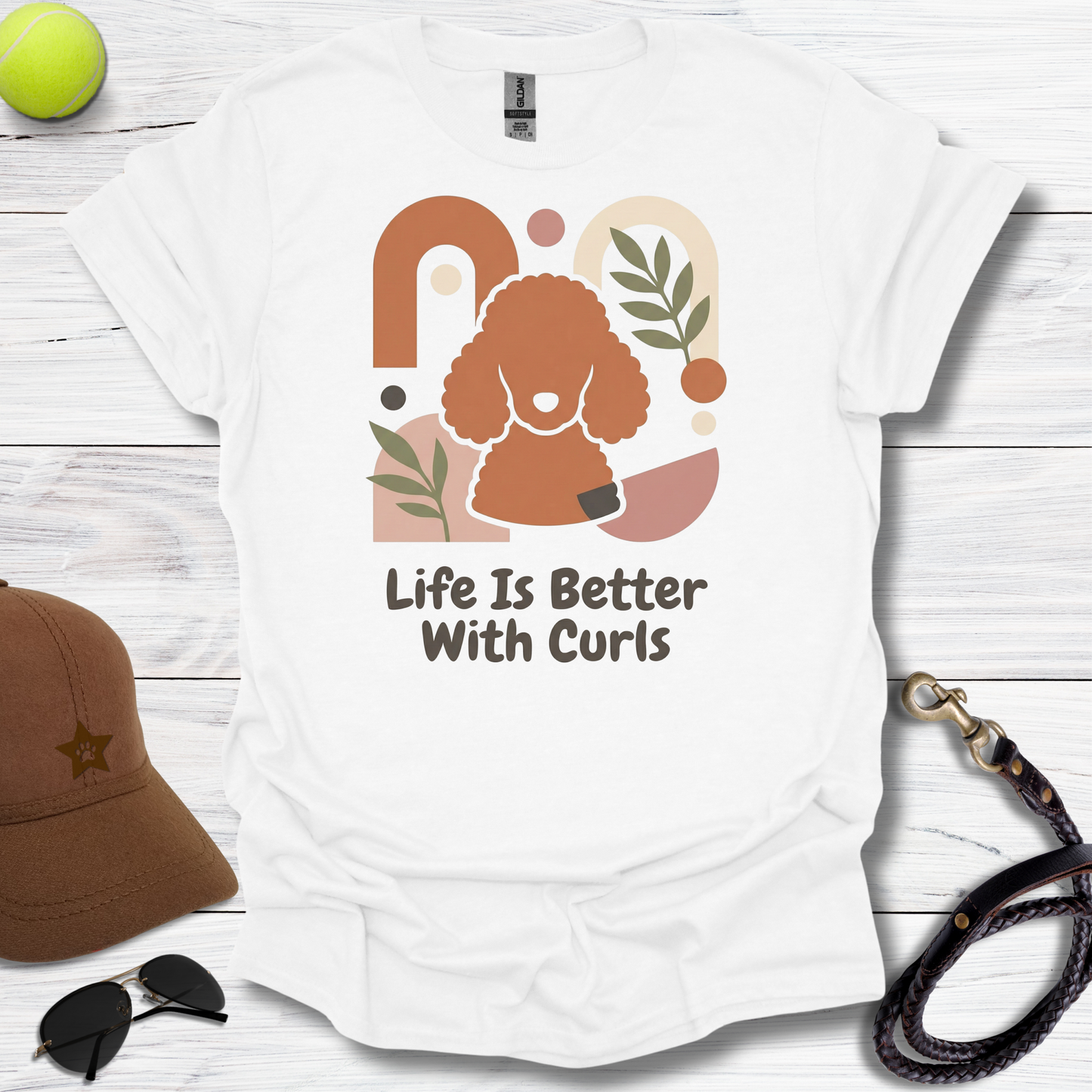 Life Is Better With Poodles T-Shirt