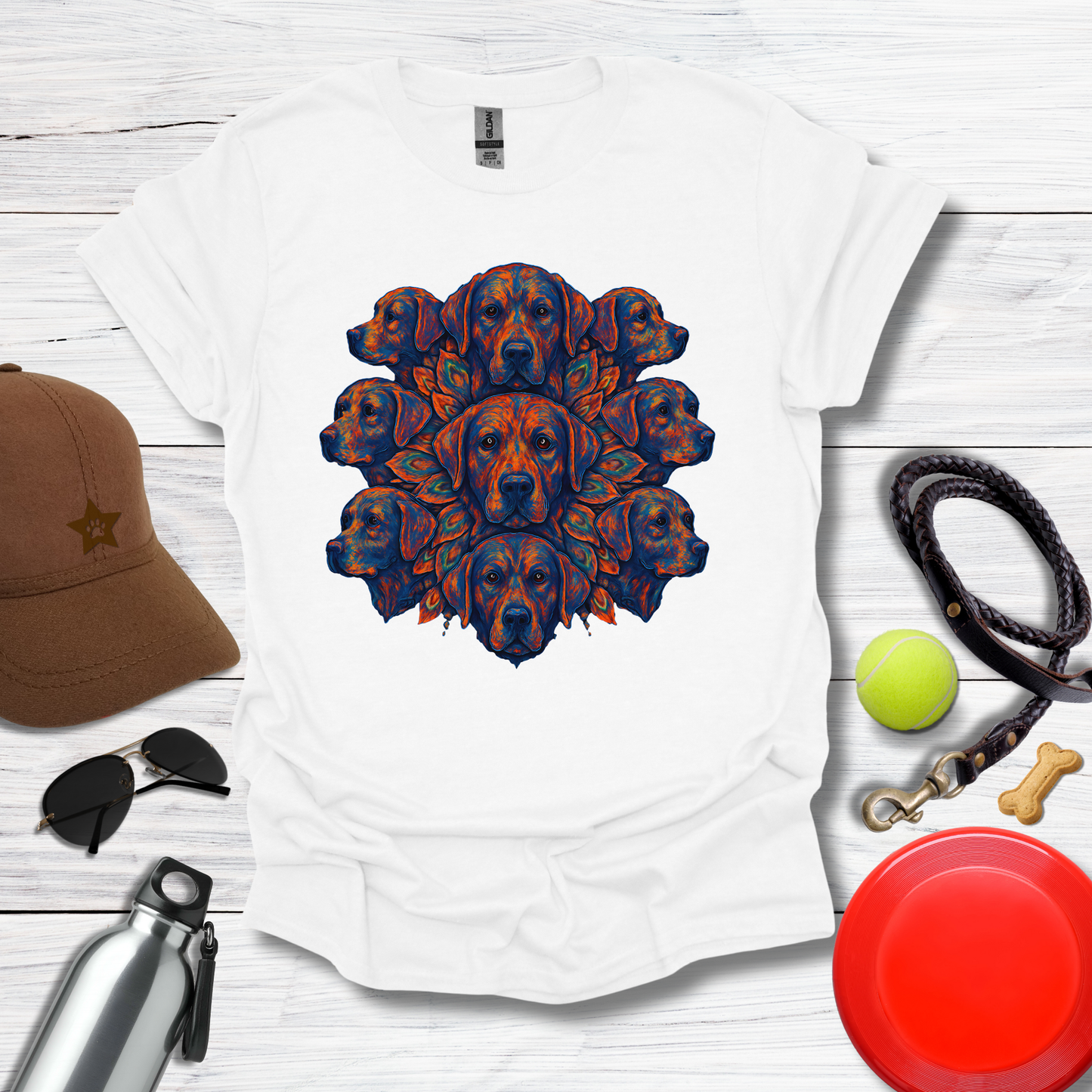 Mystic Labrador Kaleidoscope Tee T-Shirt