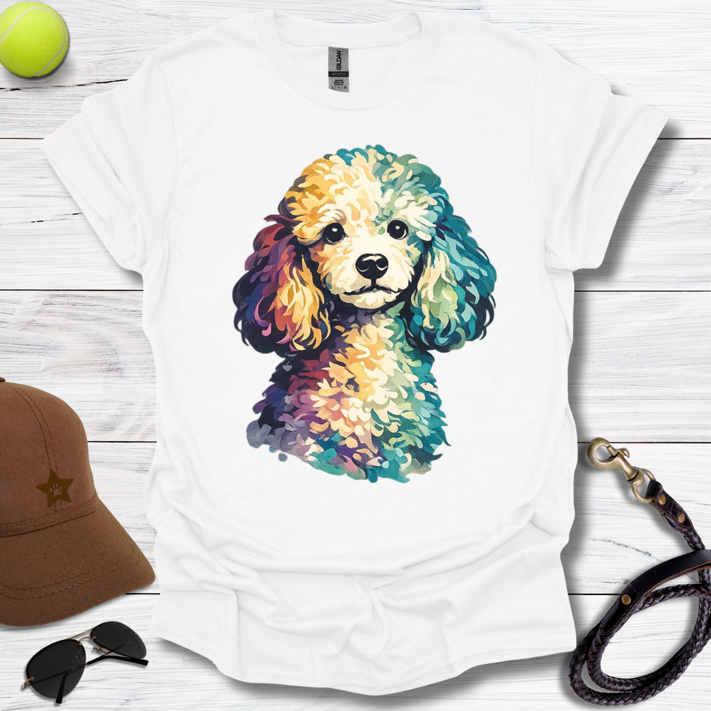 Poodle OF Painterly T-Shirt