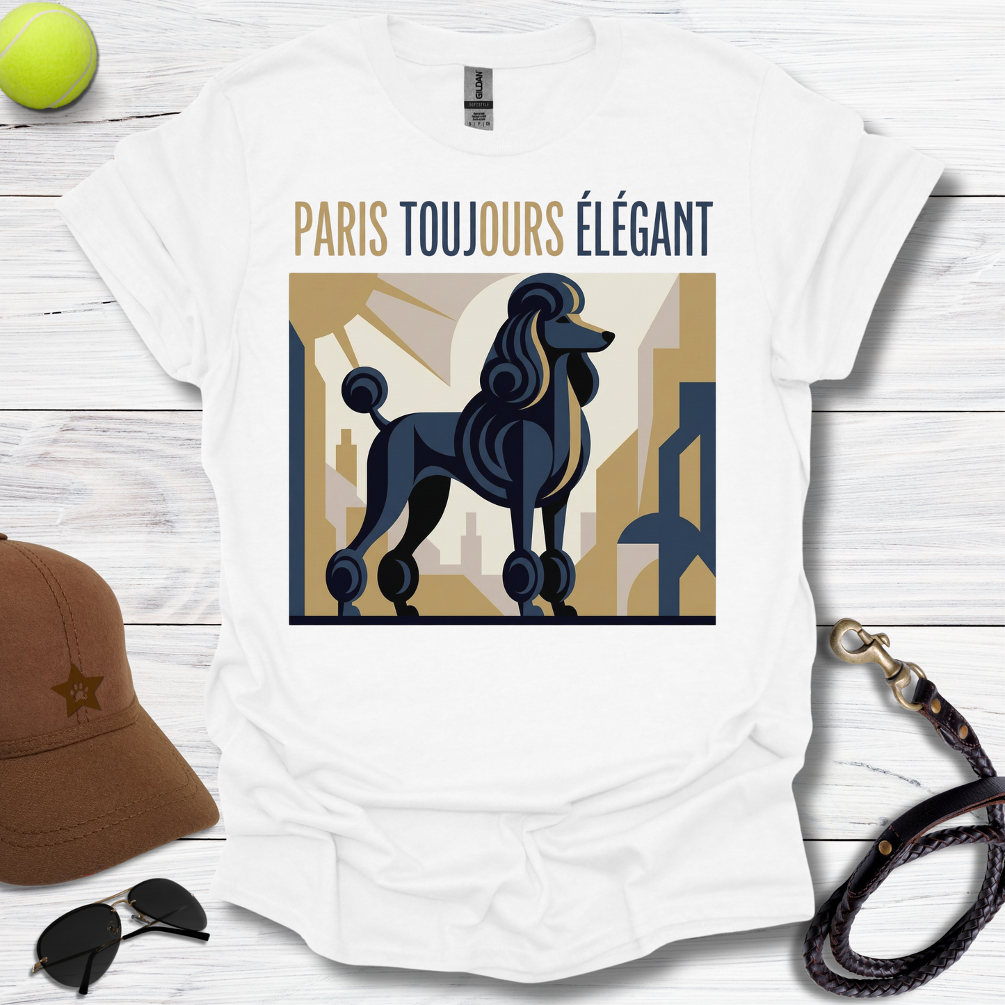 Poodle Paris Toujours T-Shirt