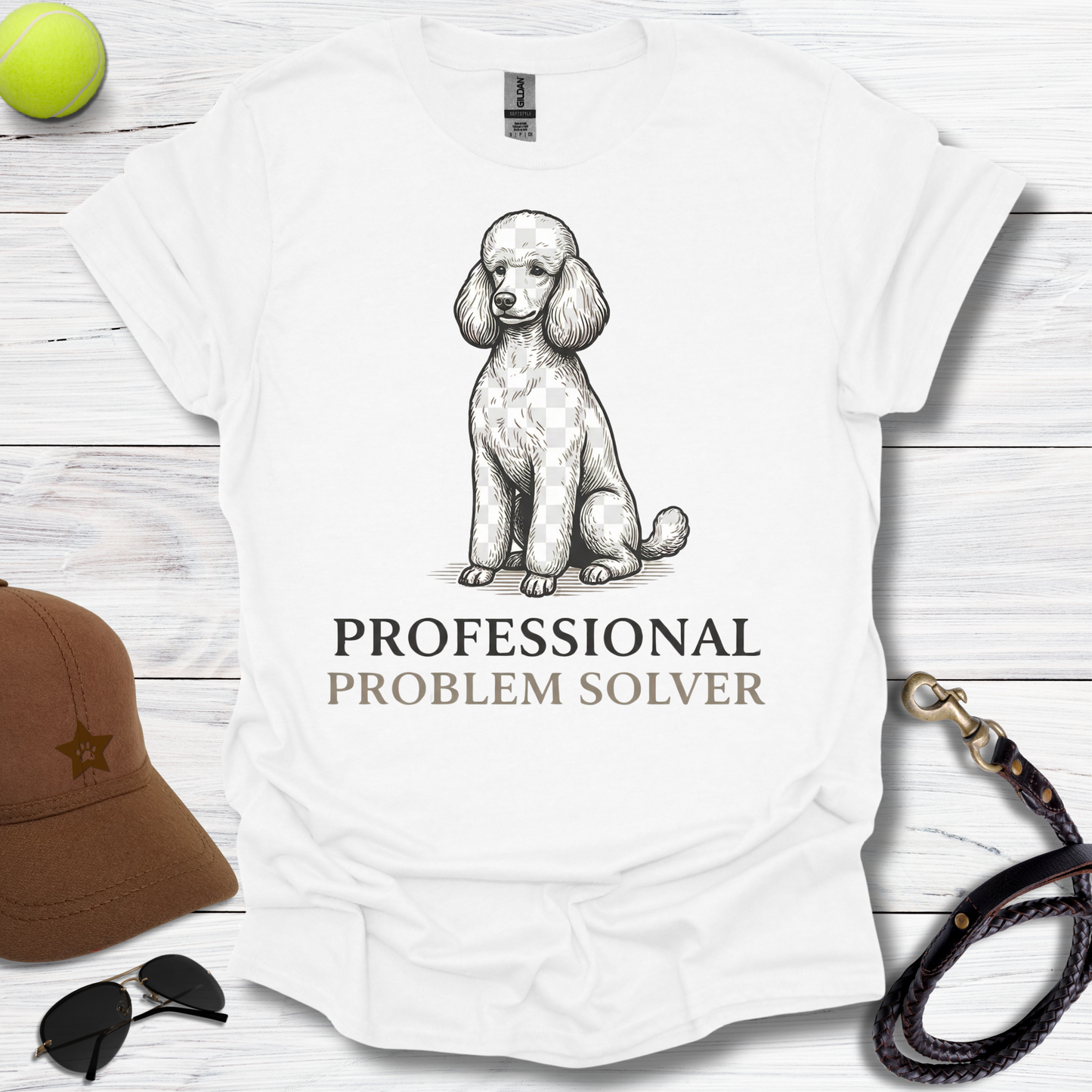 Poodle Problem Solver T-Shirt