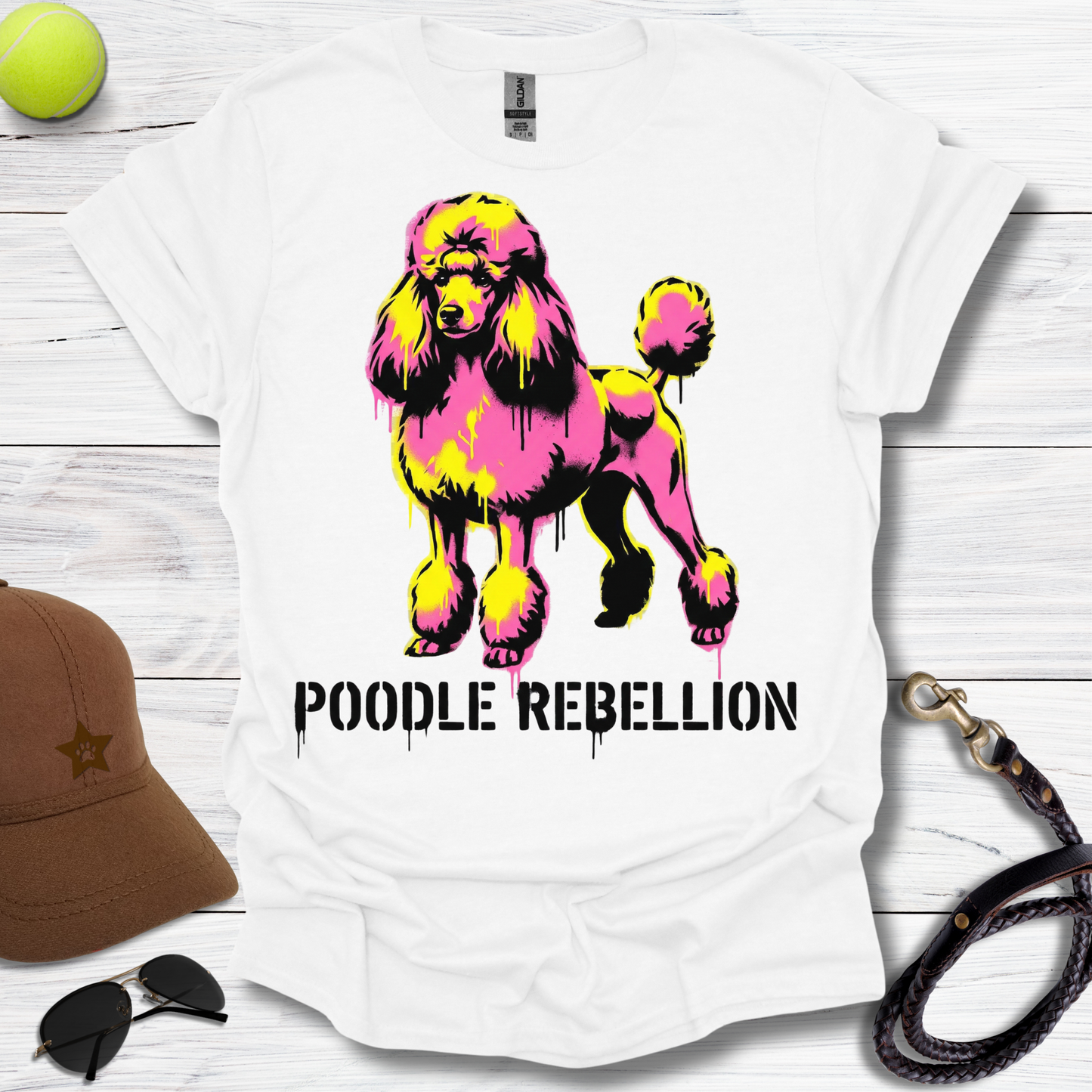 Poodle Rebellion T-Shirt
