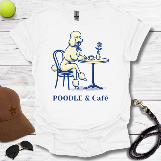 Poodle & Café T-Shirt