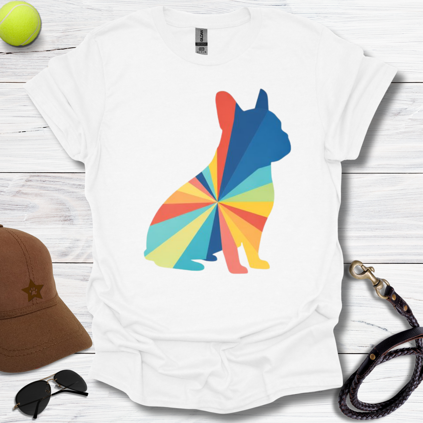 Rainbow Frenchie T-Shirt