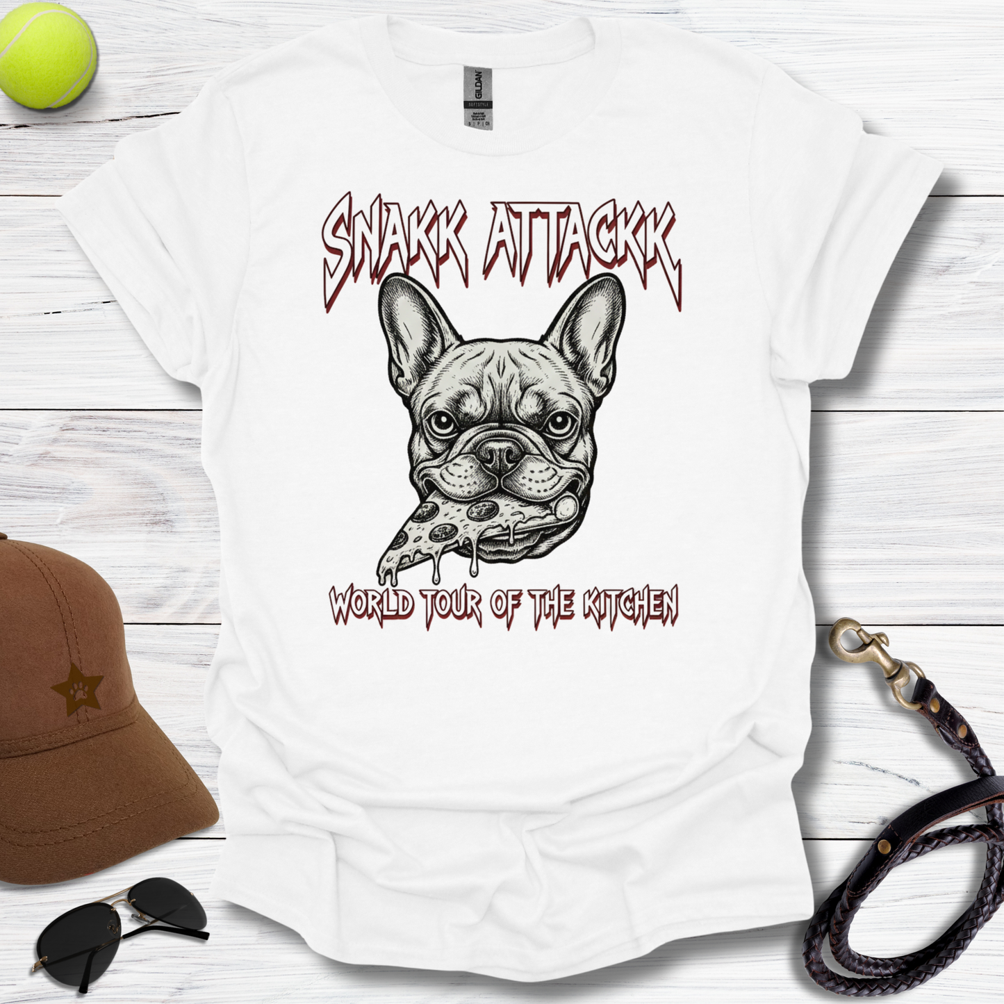Frenchie Snakk Attackk T-Shirt