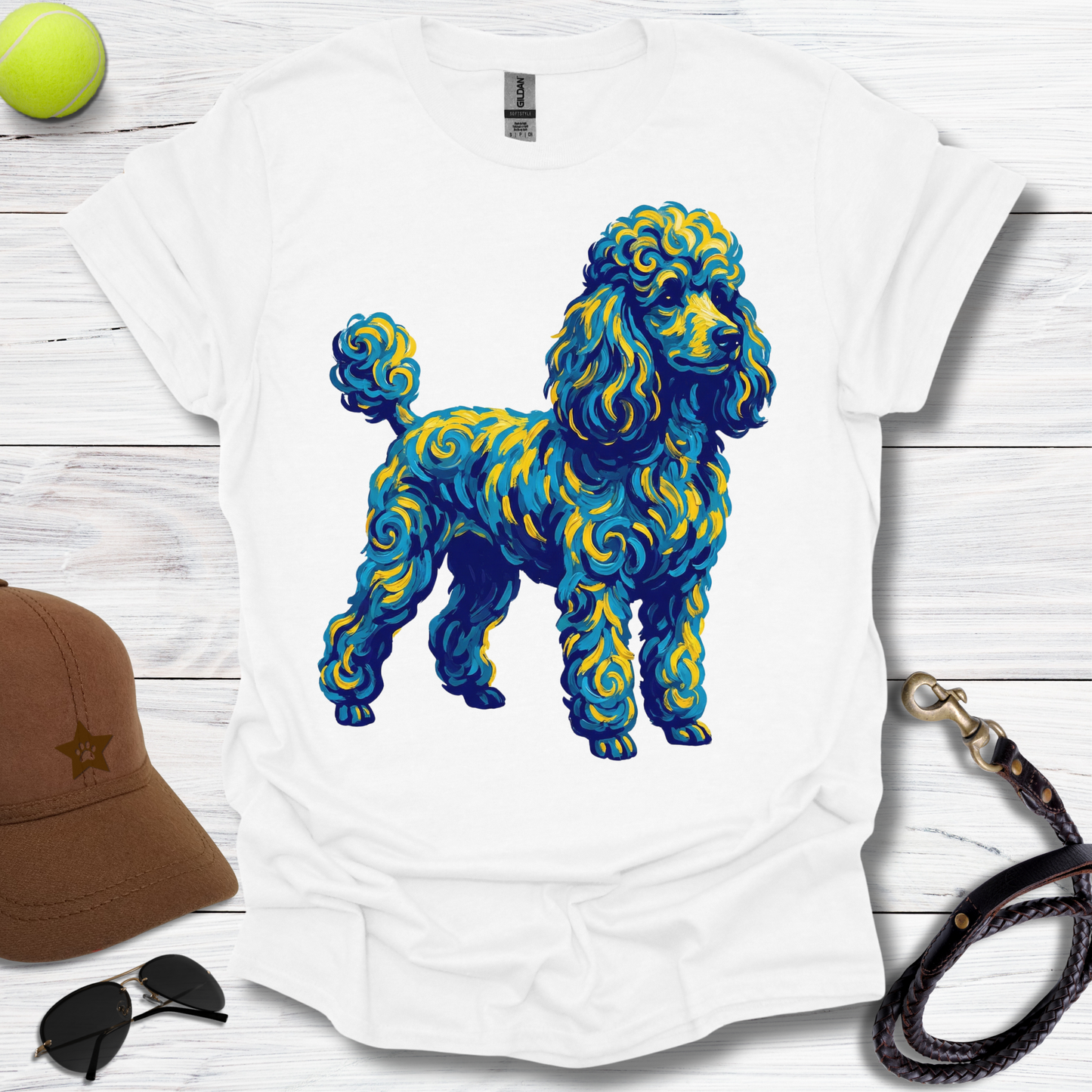 Starry Poodle T-Shirt