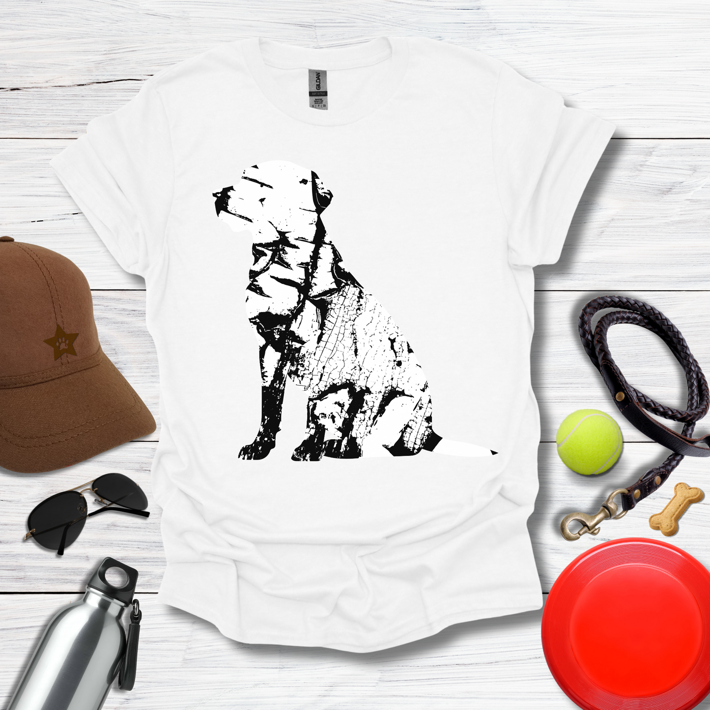 Vintage Winter Lab T-Shirt e