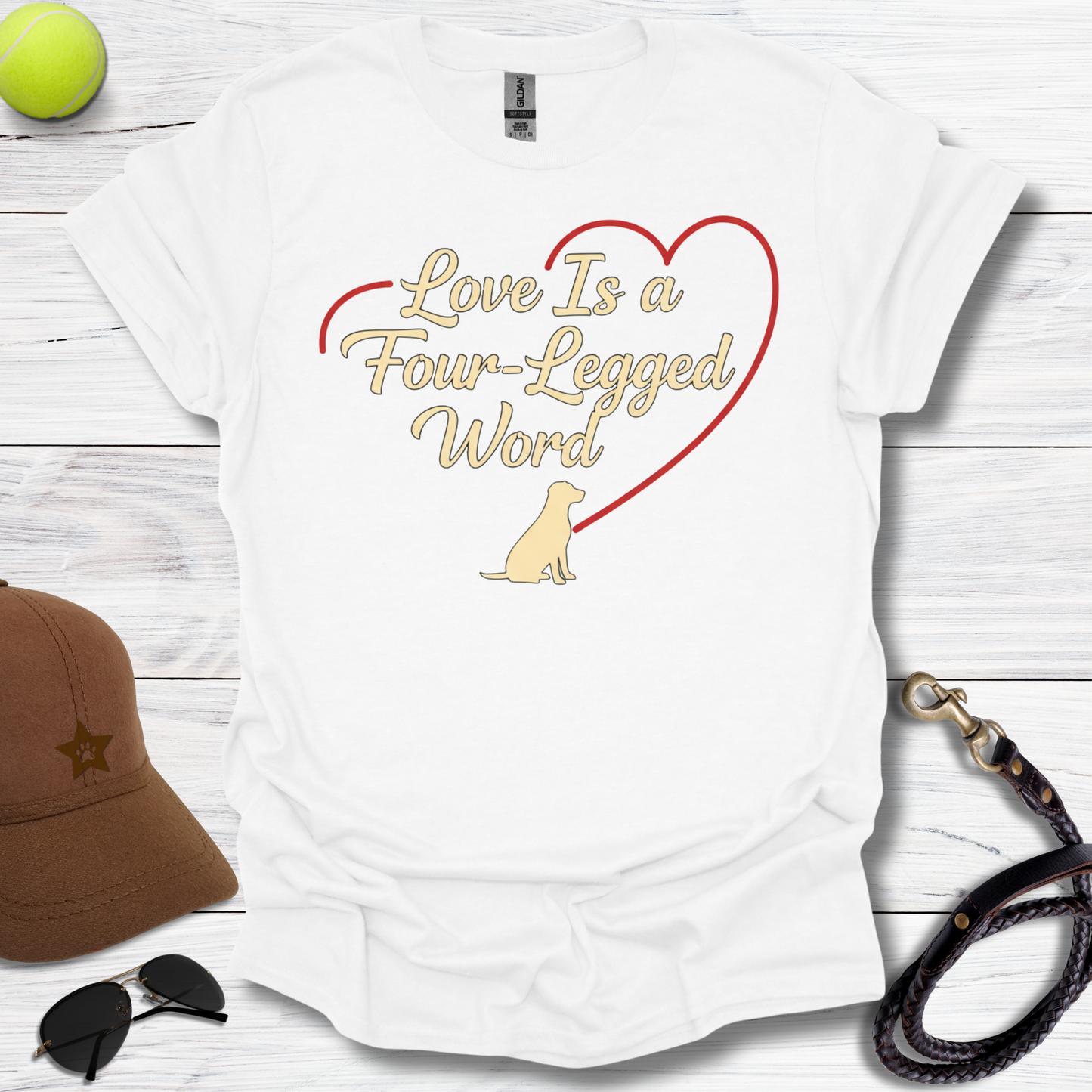 Love Is A 4 Letter Word T-Shirt