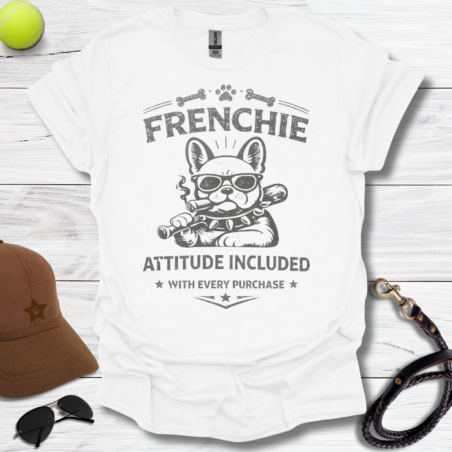 Frenchie Attitude T-Shirt