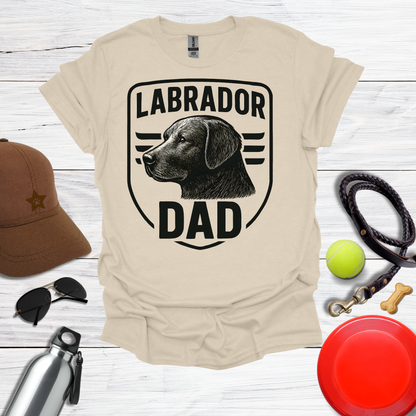 Vintage Classic Labrador Dad Tee