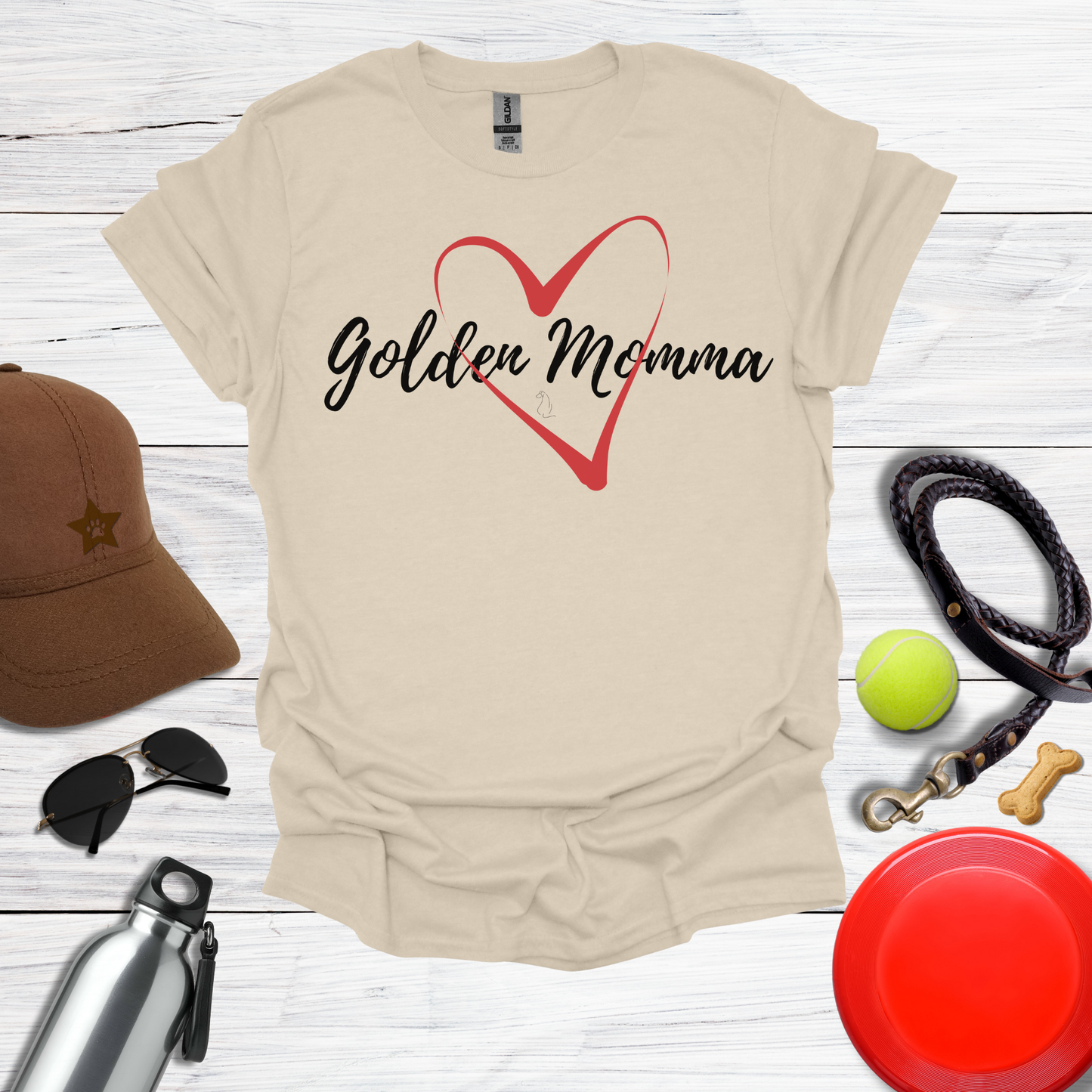 Golden Momma Big Heart T-Shirt