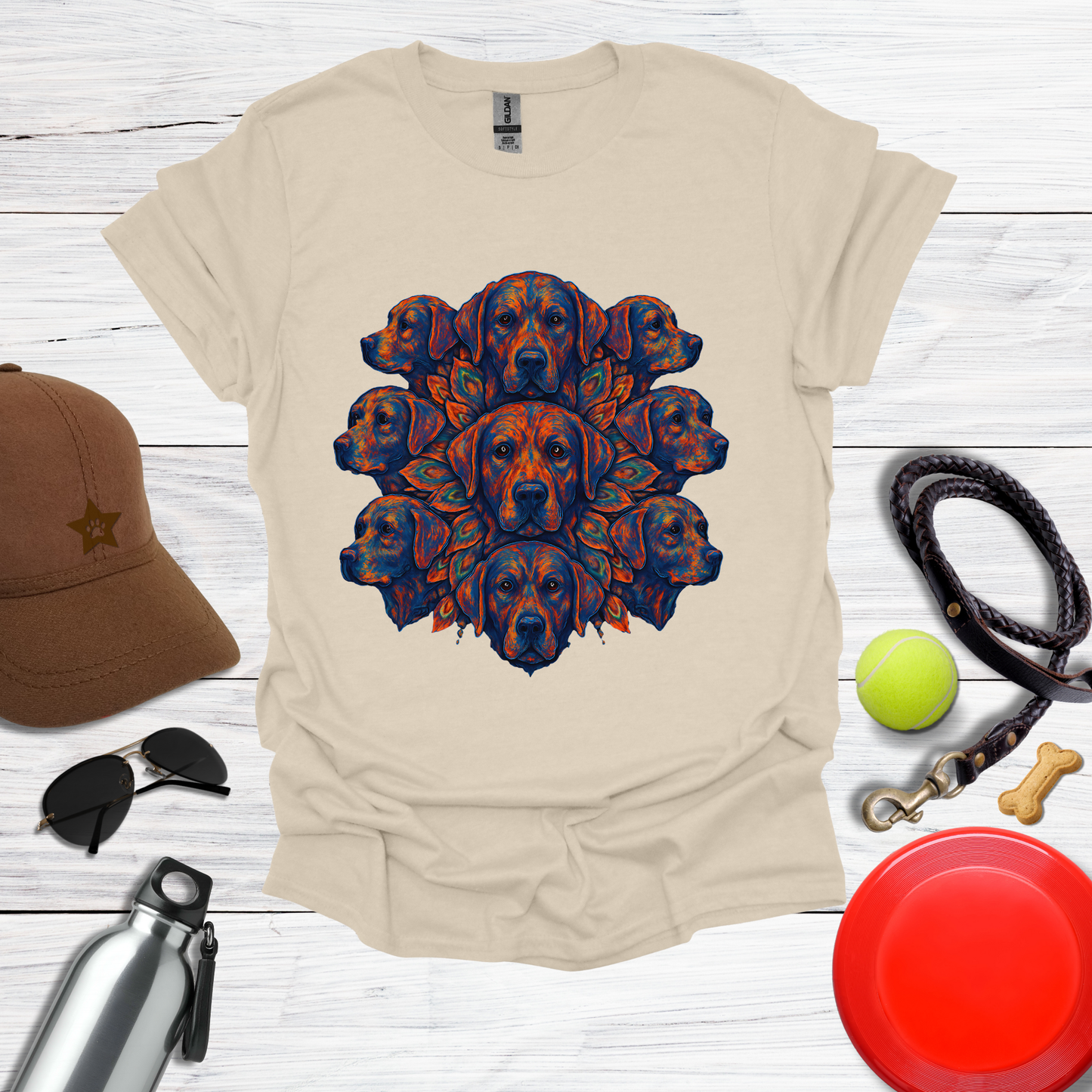 Mystic Labrador Kaleidoscope Tee T-Shirt