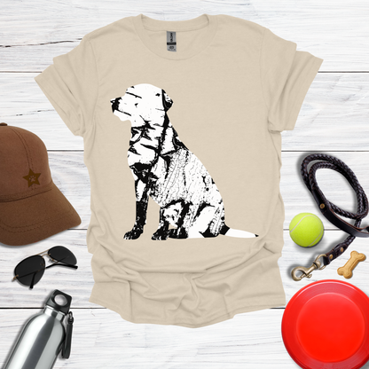 Vintage Winter Lab T-Shirt e